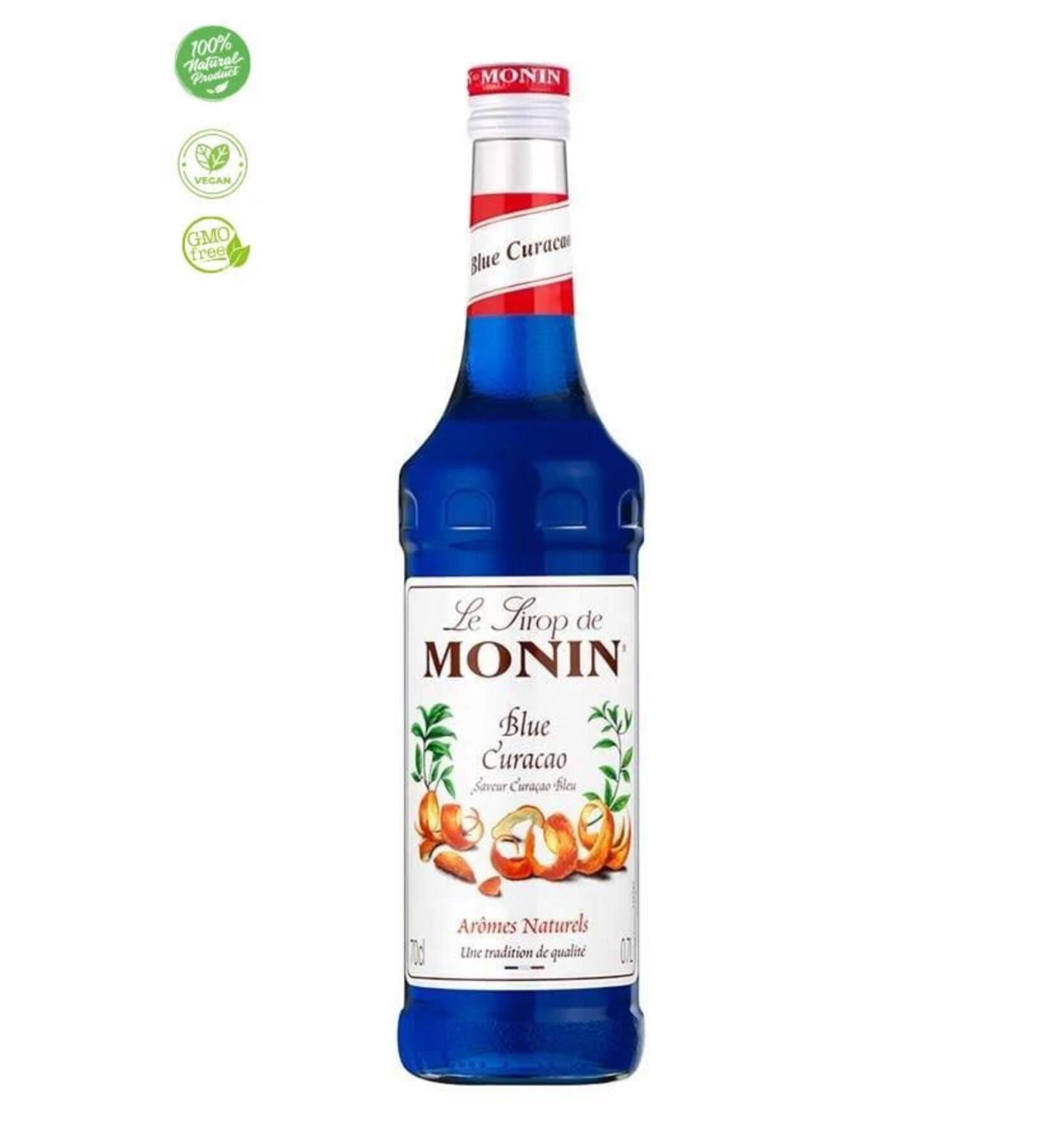 Monin Orange Peel Syrup Blue Curacao Syrup 700 Ml