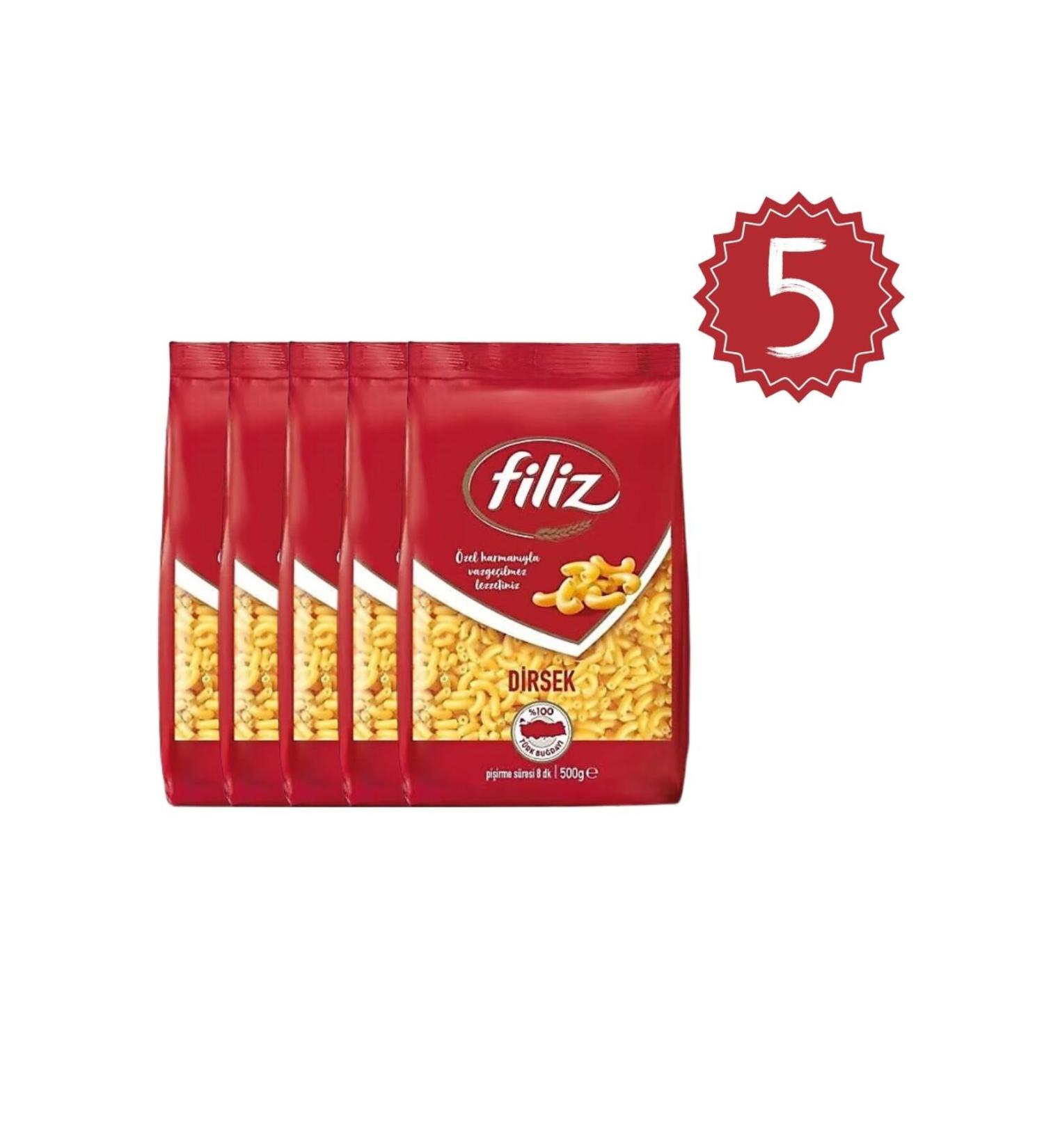 F L Z Filiz Elbow Pasta 500grx5 pieces