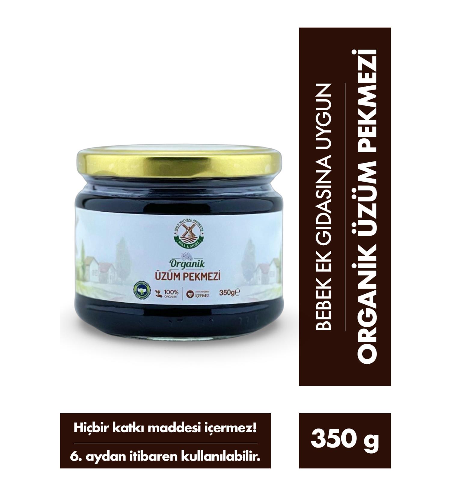 Mill & More Only Natural Products Organic Grape Molasses 350 g +6 Months