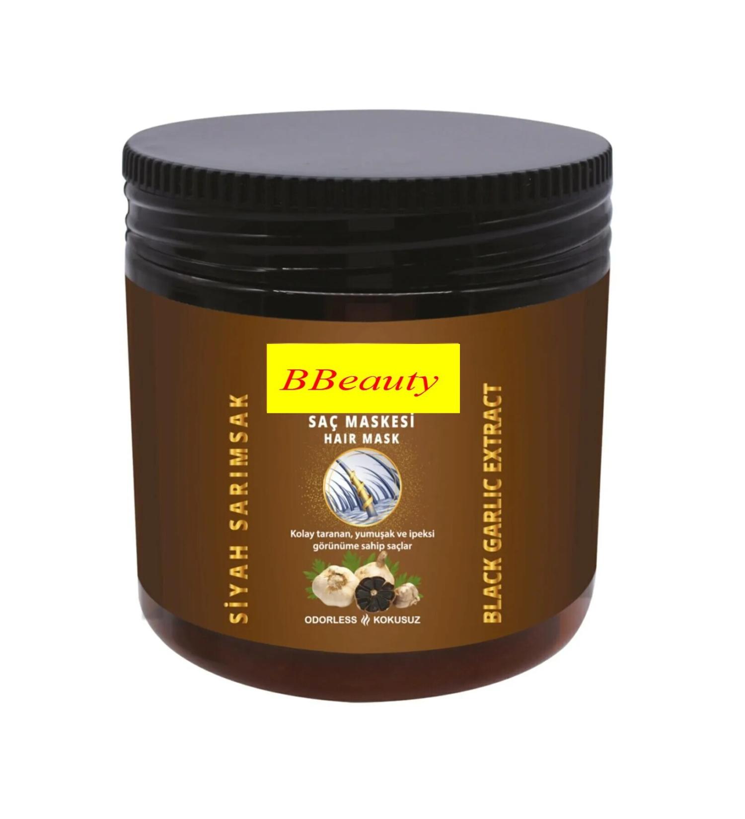 BBeauty Softening Black Garlic Hair Mask for All Hair Types 500 ml