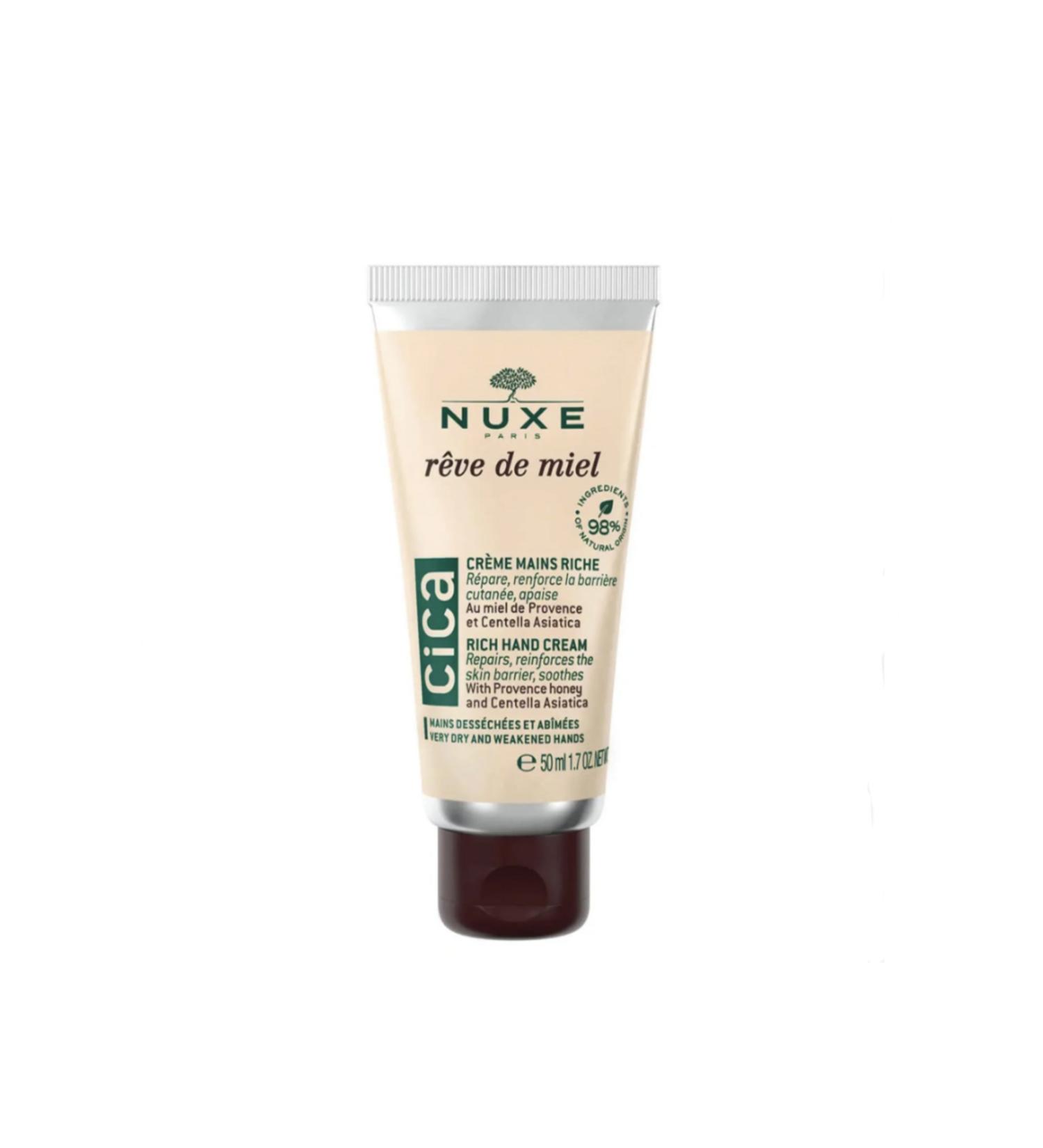Nuxe Reve De Miel Cica Rich Hand Cream 50 ml Intensive Hand Care Cream