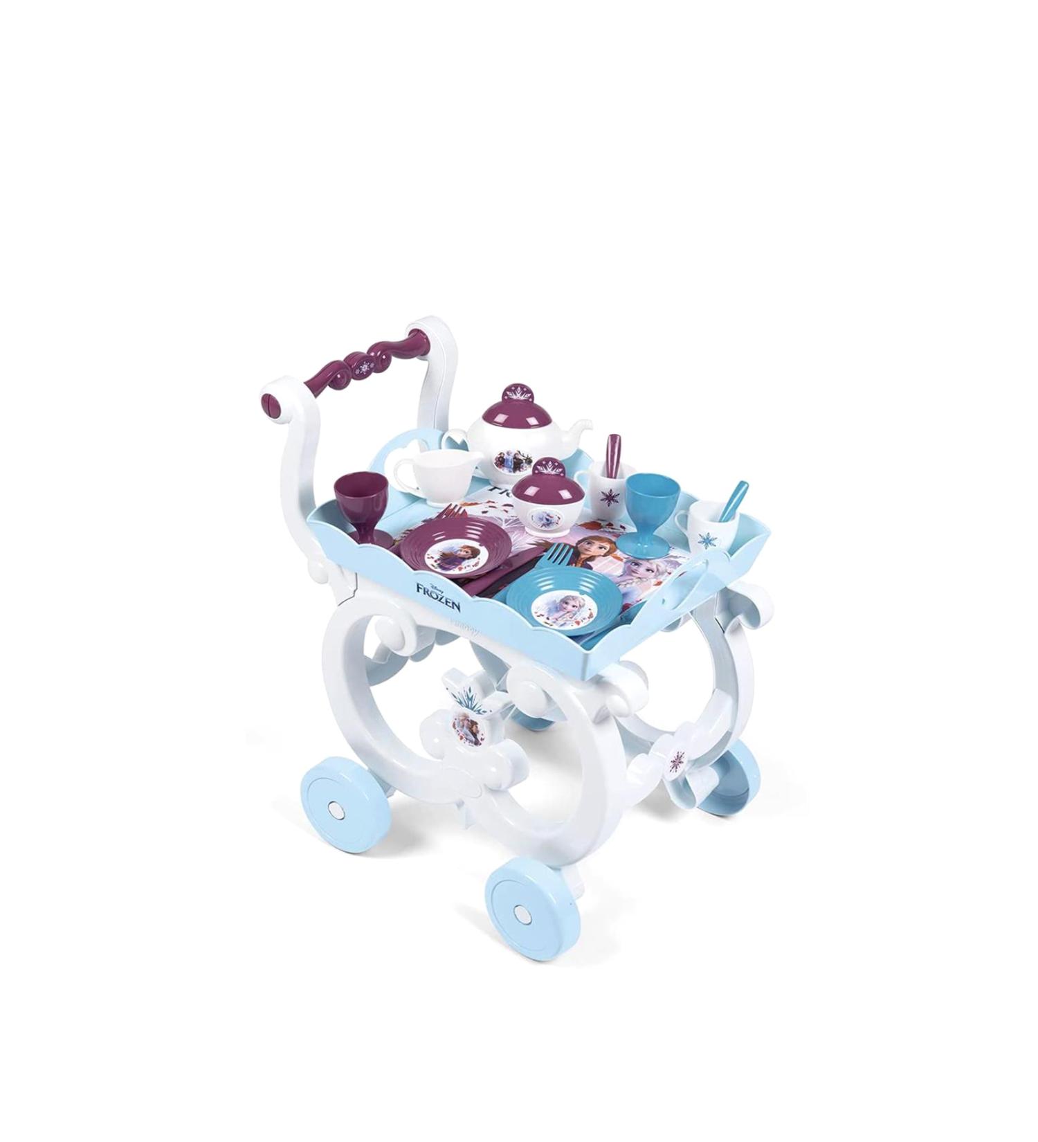 Smoby Frozen Service Cart Tea and Breakfast Play Set