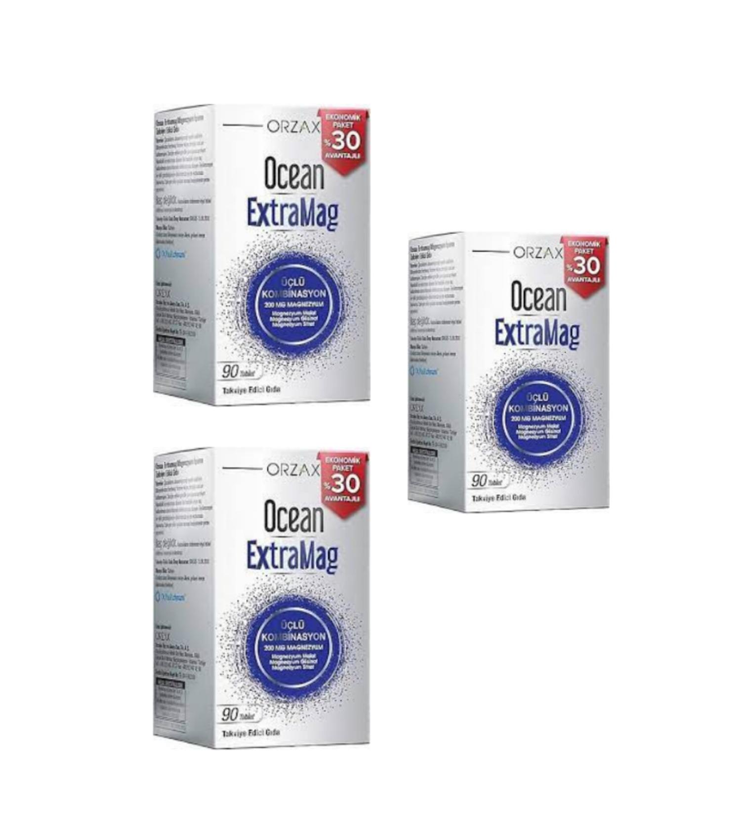 Ocean Extramag 90 Tablets 3 Pieces