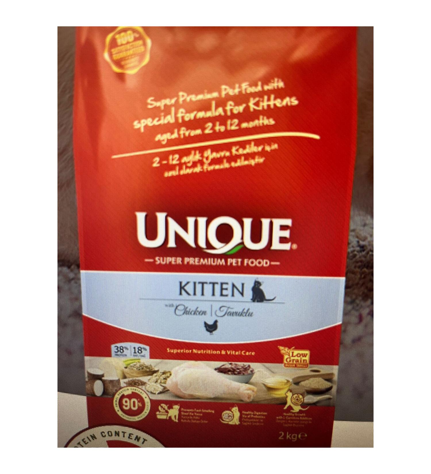 Unique Kitten Cat Food 2 Kg Chicken