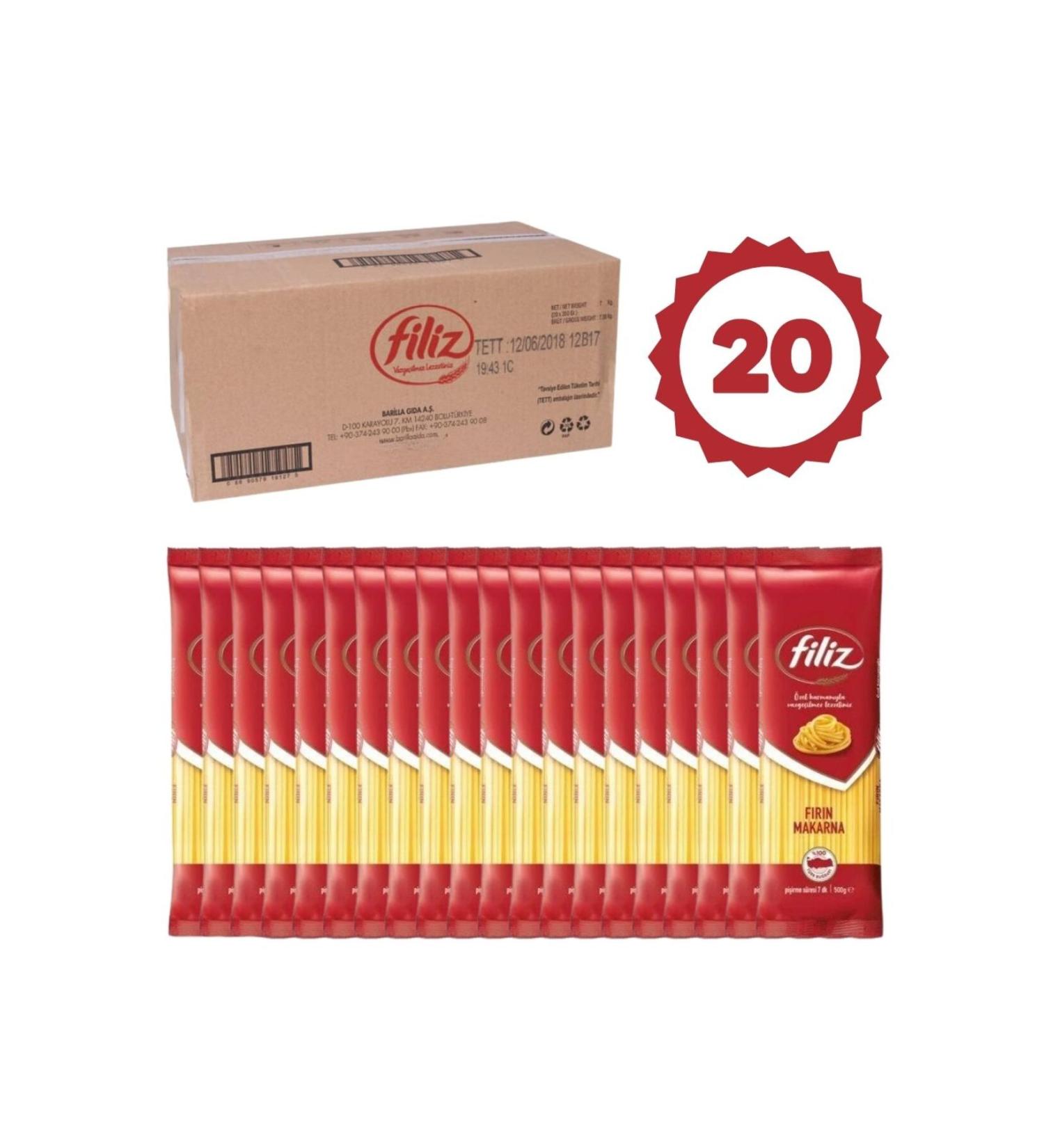 F L Z Filiz Oven Pasta 500gr 1 box x20