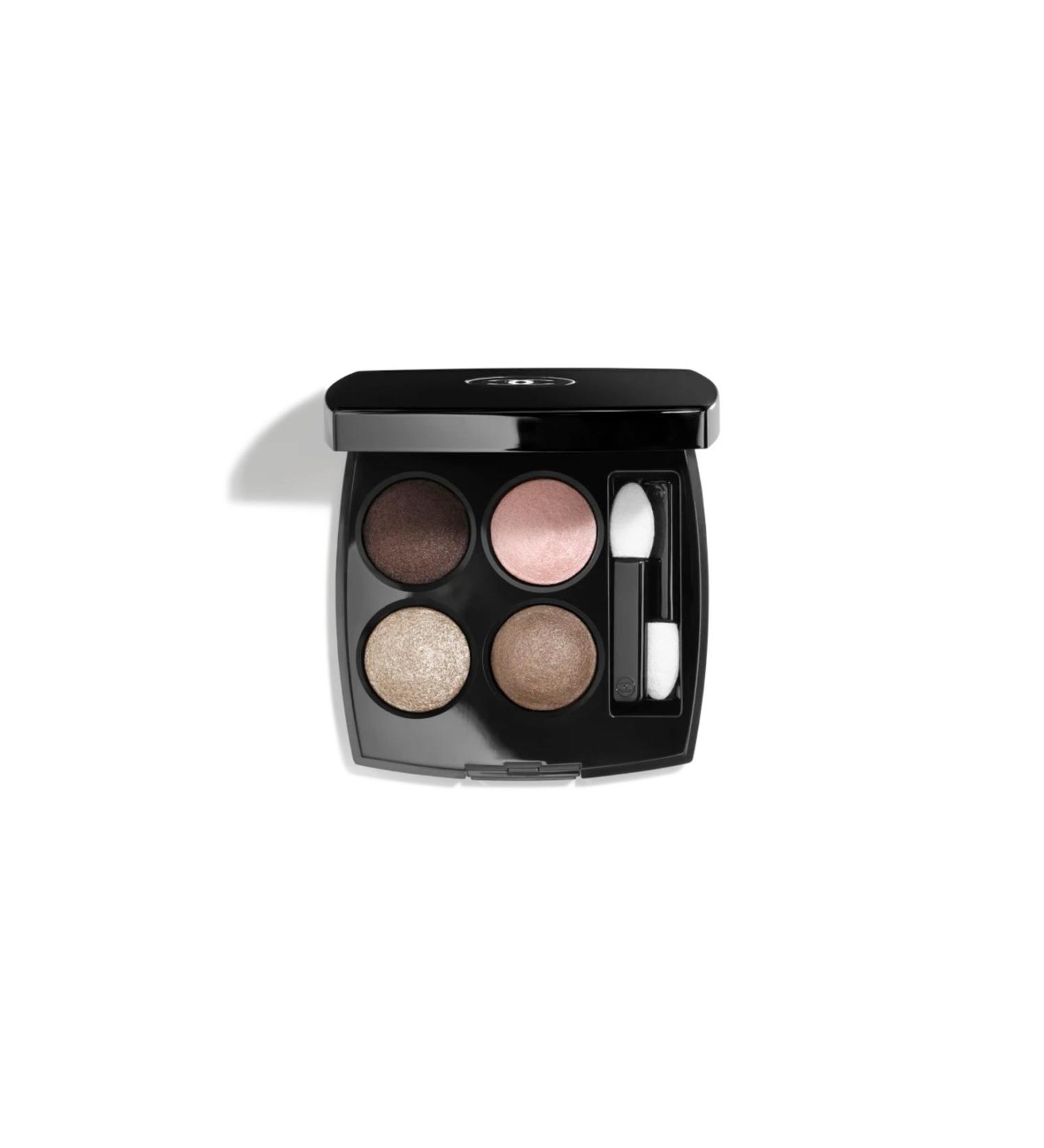 Chanel LES 4 OMBRES - Long-lasting Eyeshadow Palette with Matte Satin and Metallic Shades