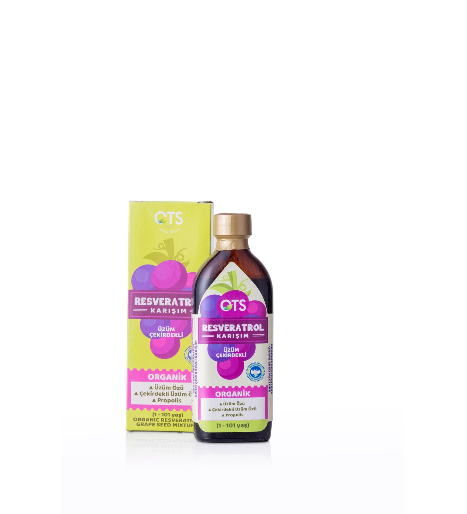 OTS Organic Resveratrol Grape Seed Mix - Buy Online on GoSupps.com