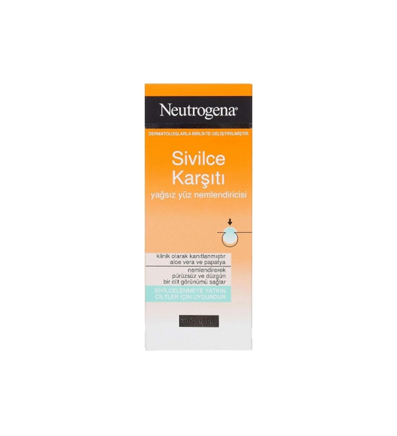 Neutrogena ANTI-ACNE 50 ml MOISTURIZER (24 packs)