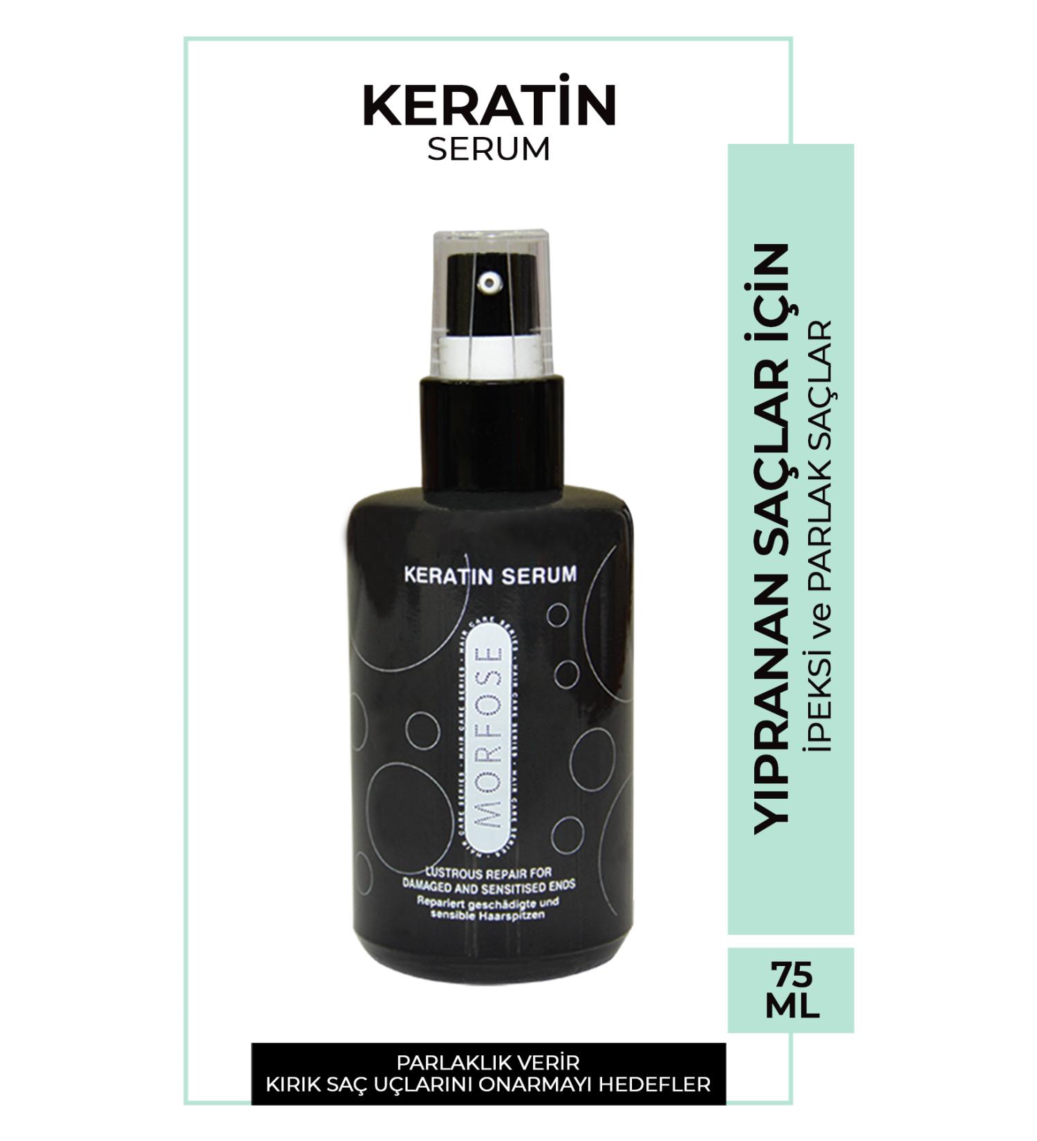 Morfose Keratin Serum for Burnt Hair and Damaged Hair 75 ml - Buy Online on GoSupps.com