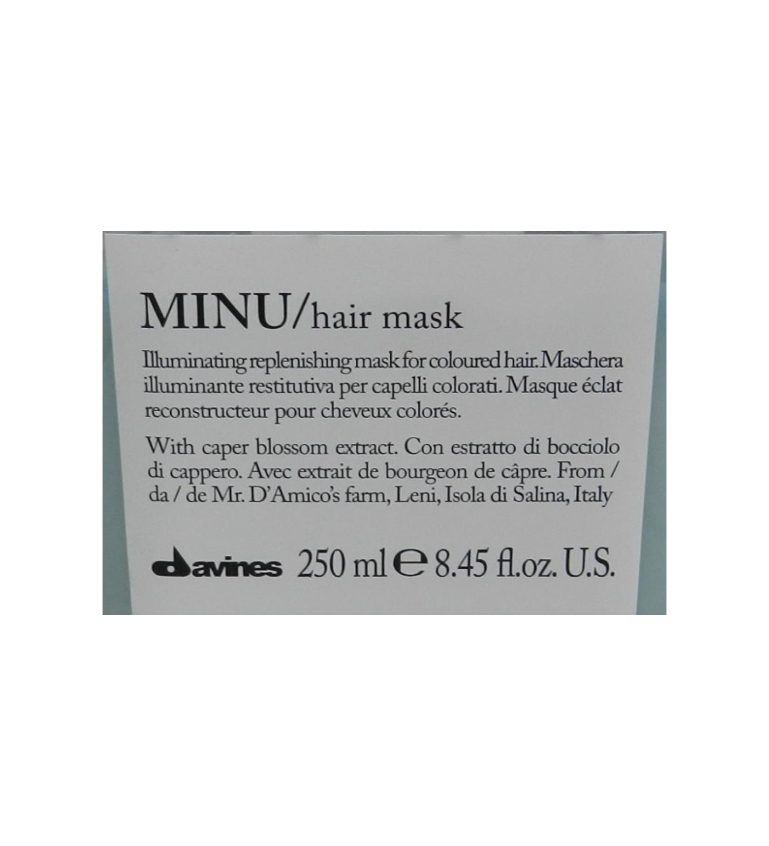 Davines MINU Color-Treated Hair Protective Hair Mask (250 ml) ECB27