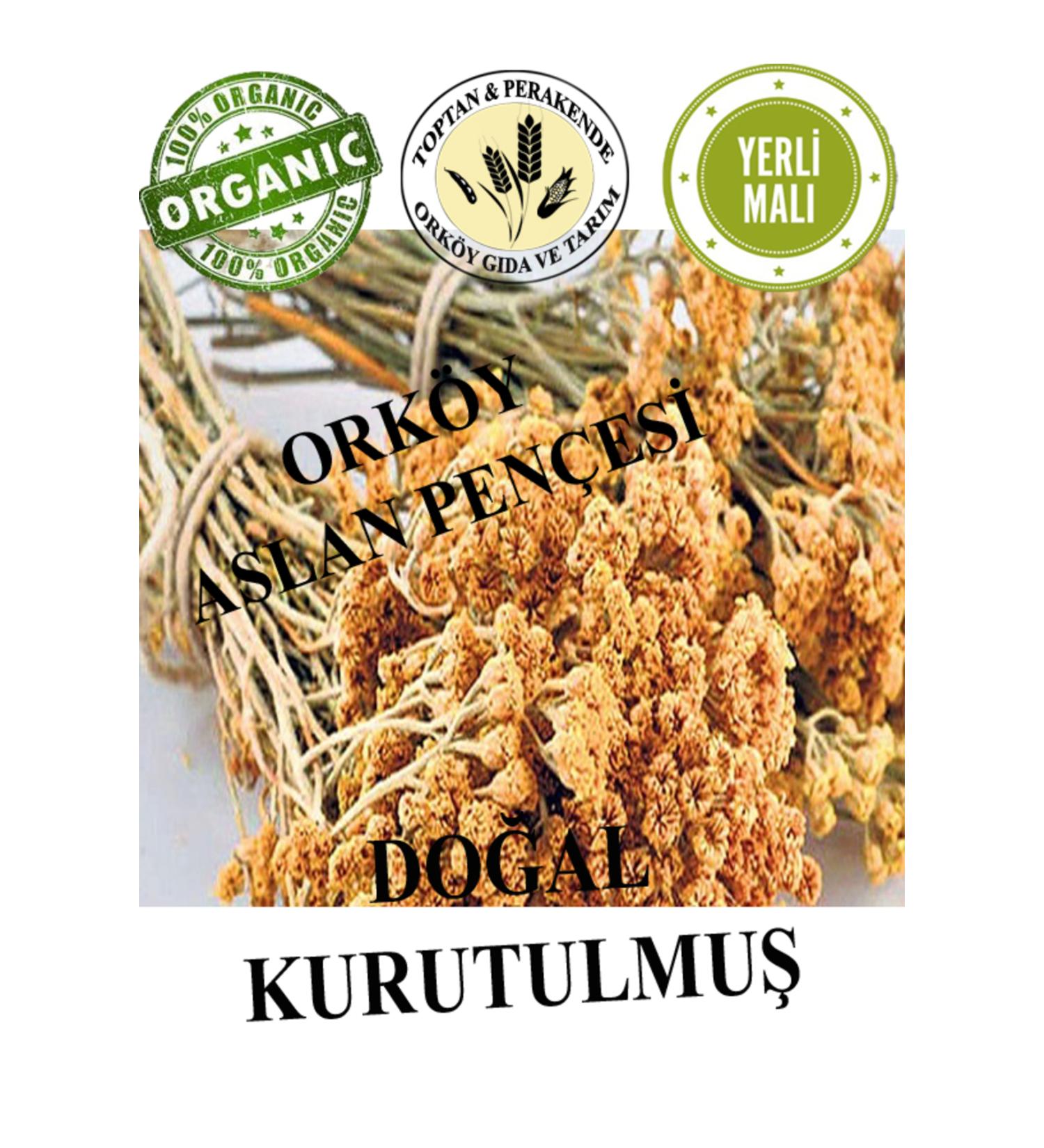 Orkoy Natural Dried Organi Yarrow 250 gr