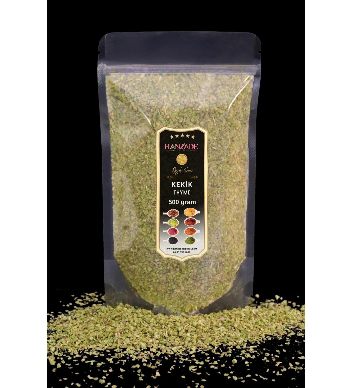 Hanzade Herbal Thyme 500 Gr Ball Thyme Ground Pure Unmixed