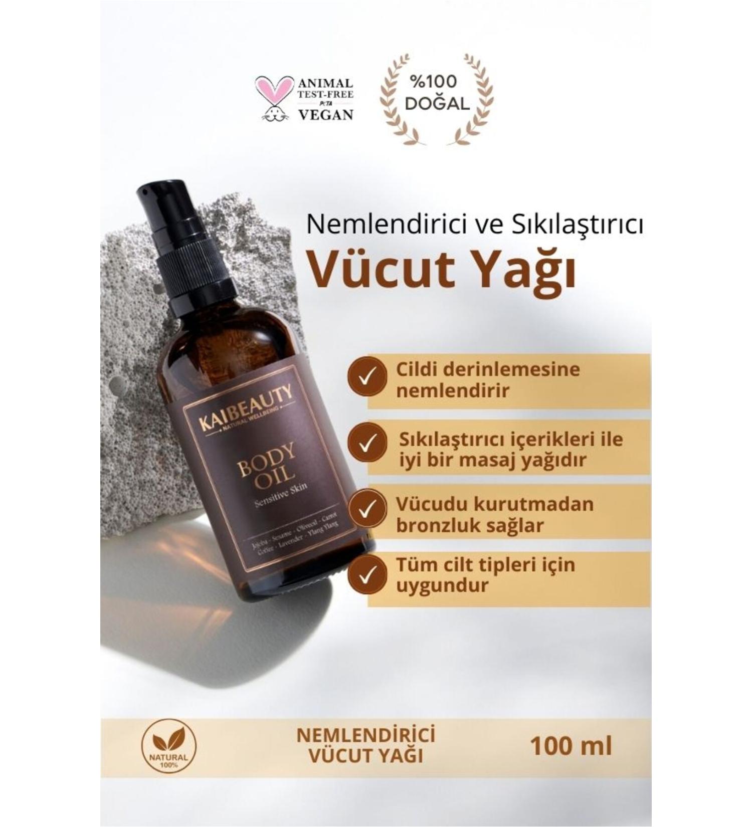 KAIBEAUTY Moisturizing and Firming Body Oil (0 NATURAL INGREDIENTS) 100ml