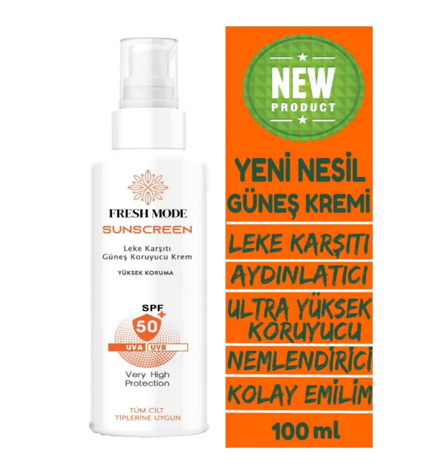 Fresh Mode Anti-Blemish High Protection Sun Cream & Spray 100 ML INTRODUCTION PRICE.