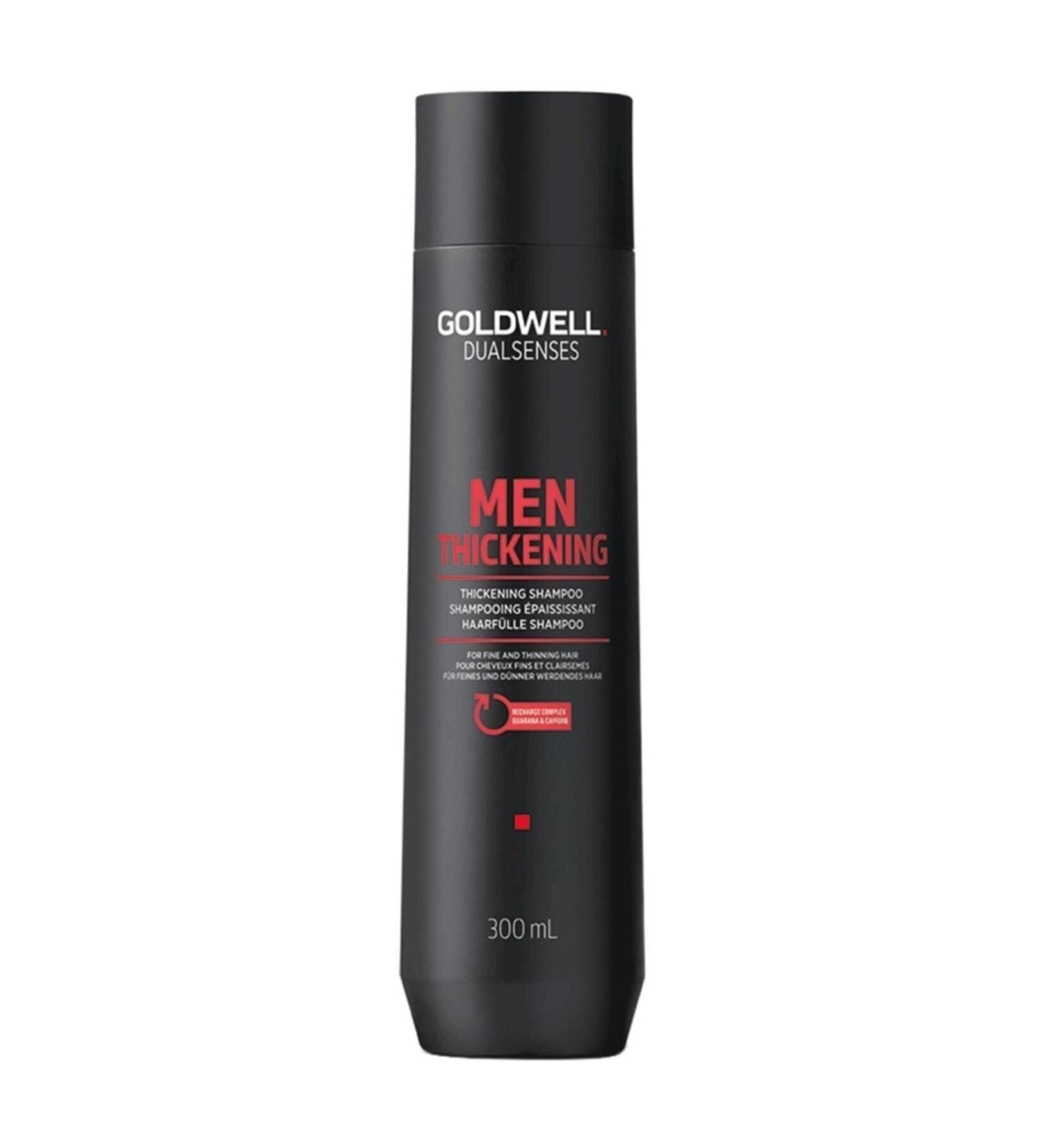 GOLDWELL Dualsenses Men Thickening Anti-Hair Loss Shampoo for Men (300ml)