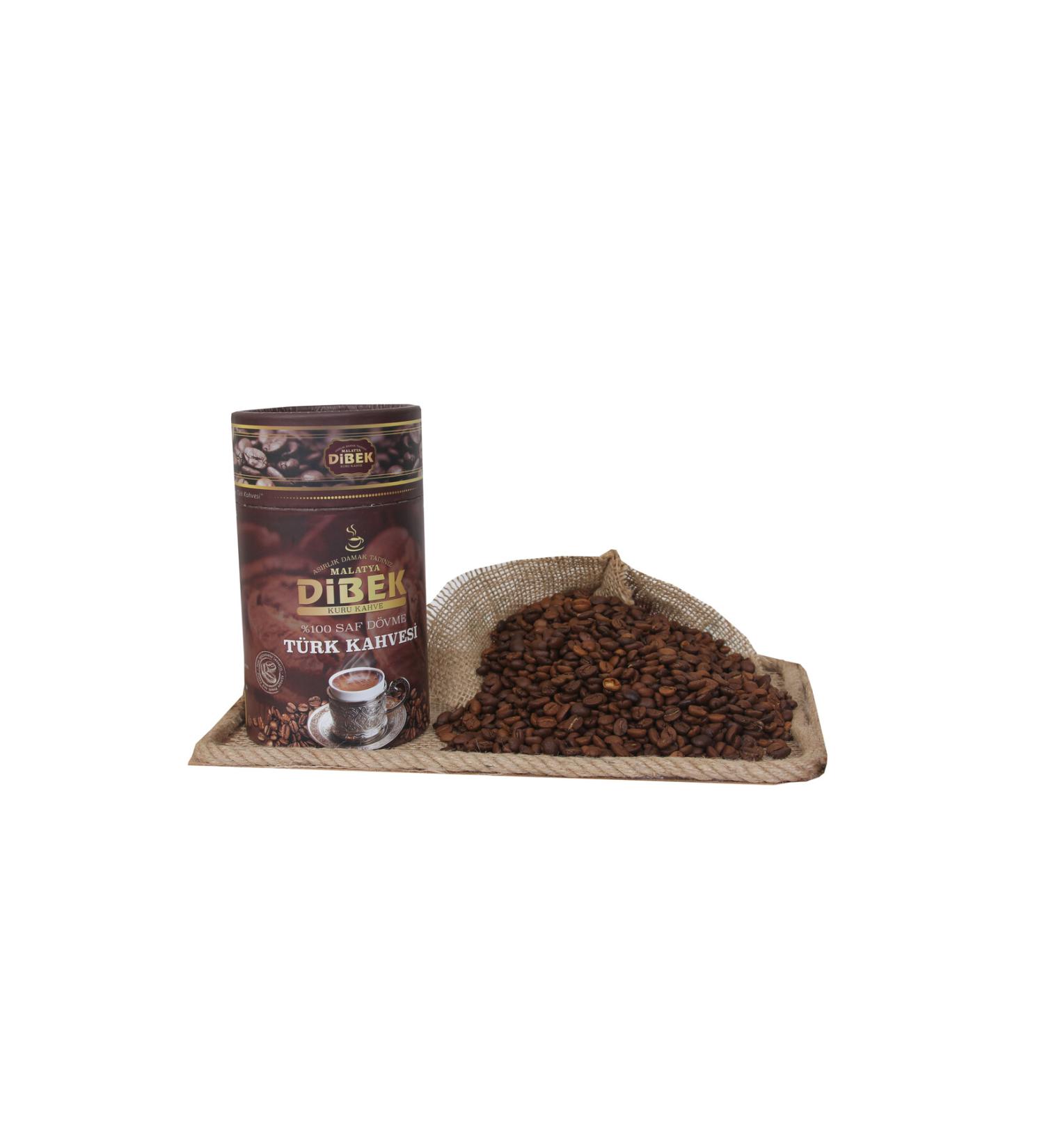 Malatya Dibek Dry Coffee Brazilian Double Roasted Coffee Beans 500 G