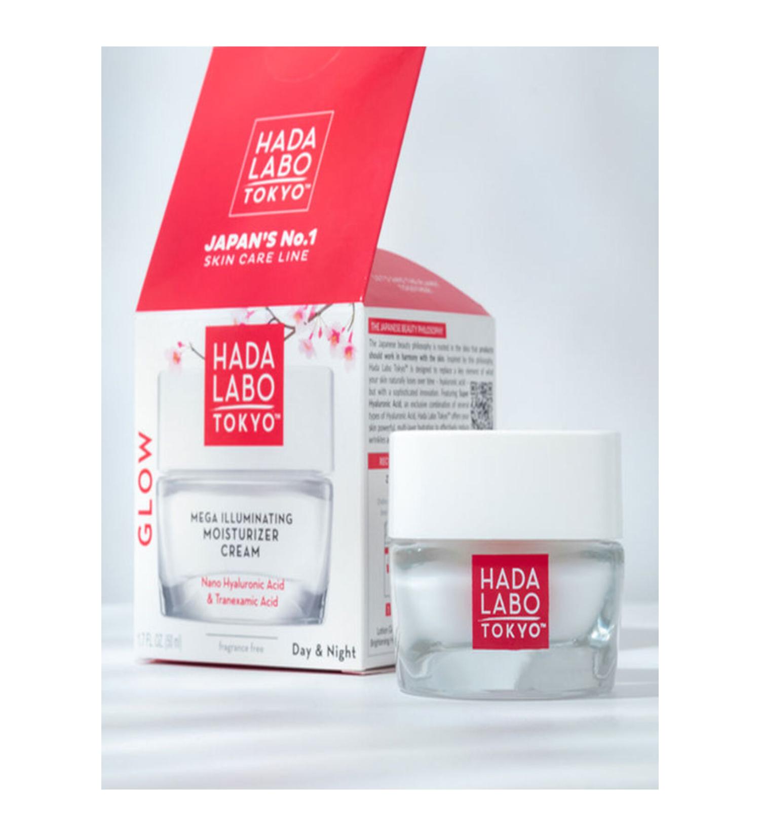 Hada Labo Tokyo SKIN DAY AND NIGHT BRIGHTENING MOISTURIZING FACE CREAM GLOW - Buy Online on GoSupps.com