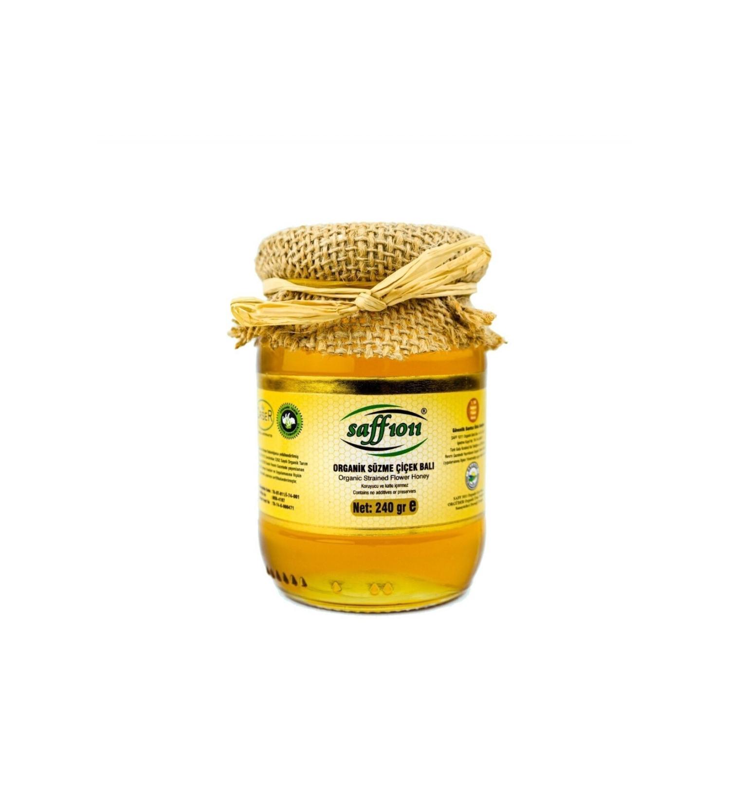 Saff 1011 Organic Flower Honey 240gr