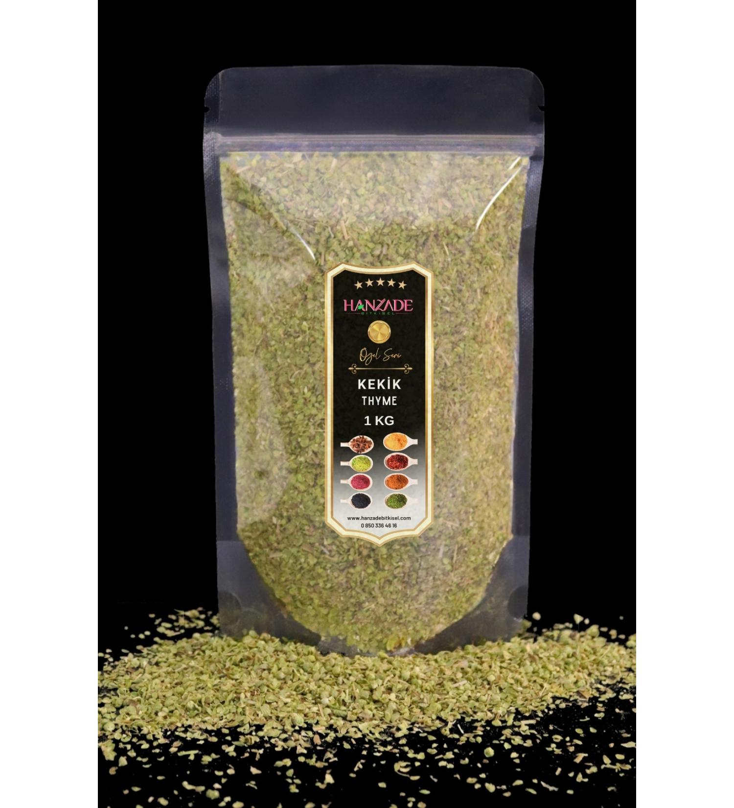 Hanzade Herbal Thyme 1 Kg Ground from Ball Thyme Pure Unmixed - Buy Online on GoSupps.com