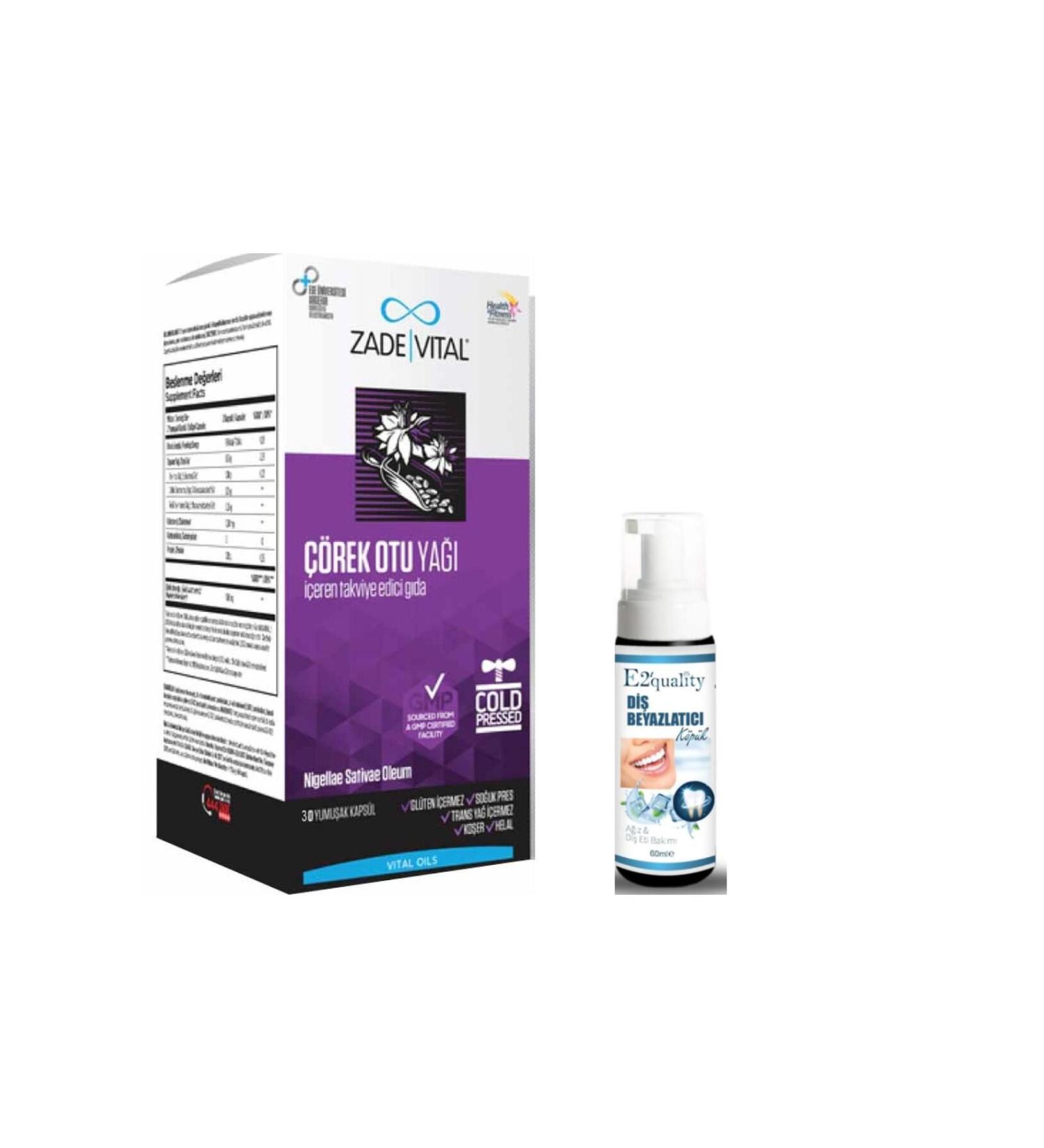 Zade Vital Black Cumin Oil 30 Softgels
