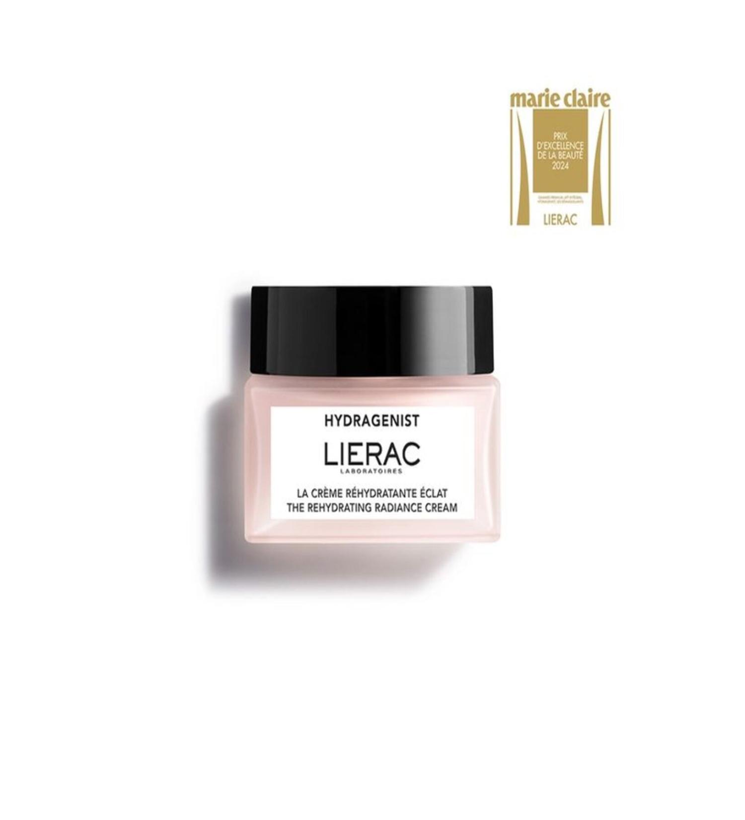 Lierac HYDRAGENIST MOISTURIZING & SHINING CREAM - GEL Moisturizes - Refreshes - Brightens - 50 ml