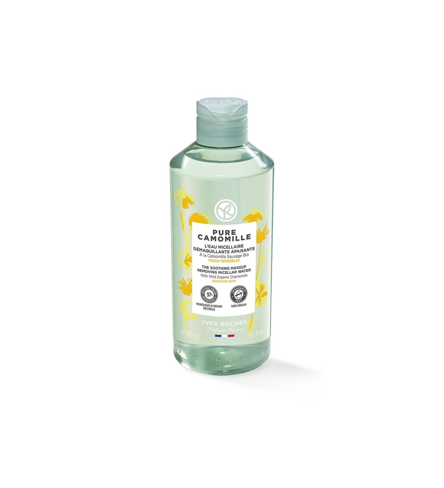 Yves Rocher Pure Camomille-Refreshing Soothing Anti-Redness Toner for Sensitive Skin 400ML