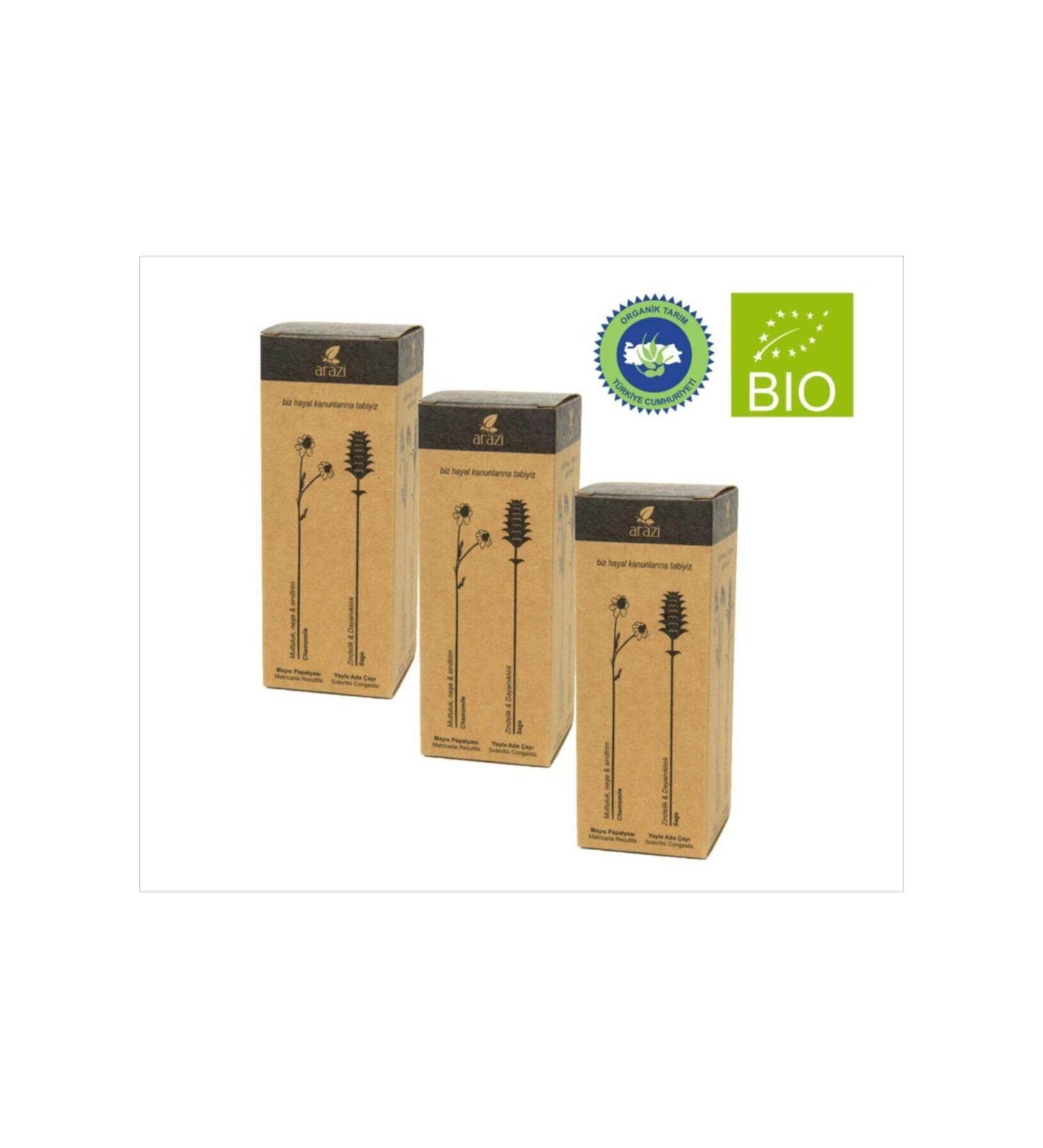 land organic herbal tea Organic Mixed 1x6 Herbal Tea 3 Pieces