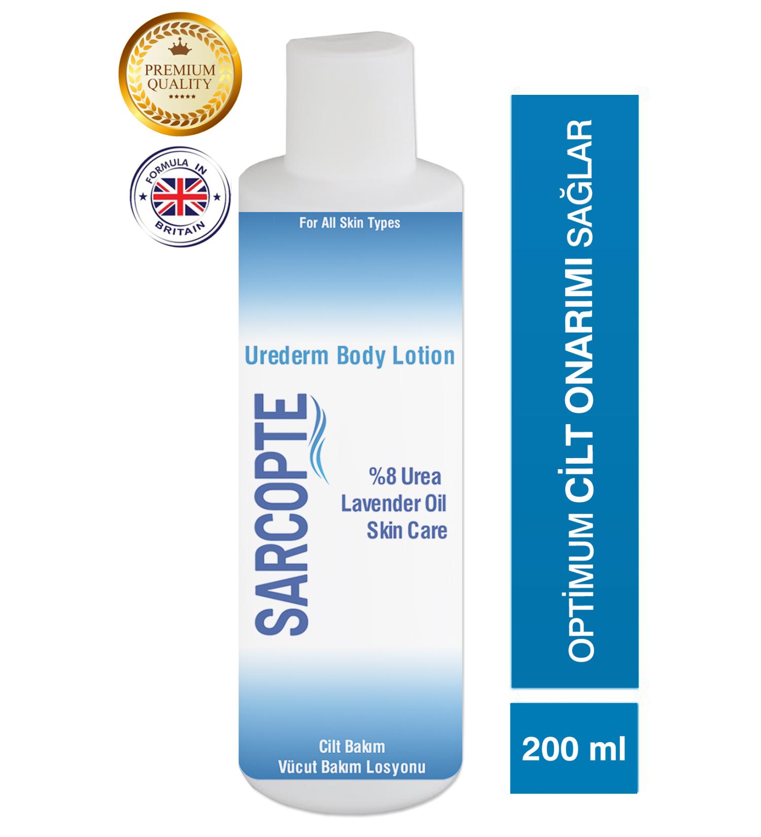 Sarcopte Urederm Repairing and Soothing Care Cream (INTENSIVE MOISTURIZER) 200 ml - Buy Online on GoSupps.com