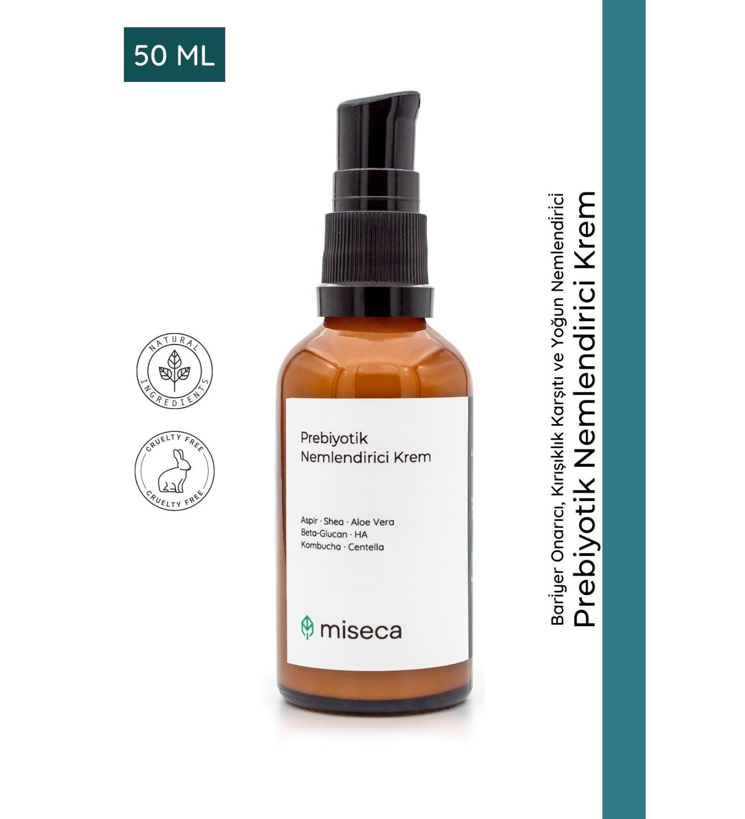 miseca Prebiotic Moisturizing Cream 50 ml Barrier Repair All Skin Types - Buy Online on GoSupps.com