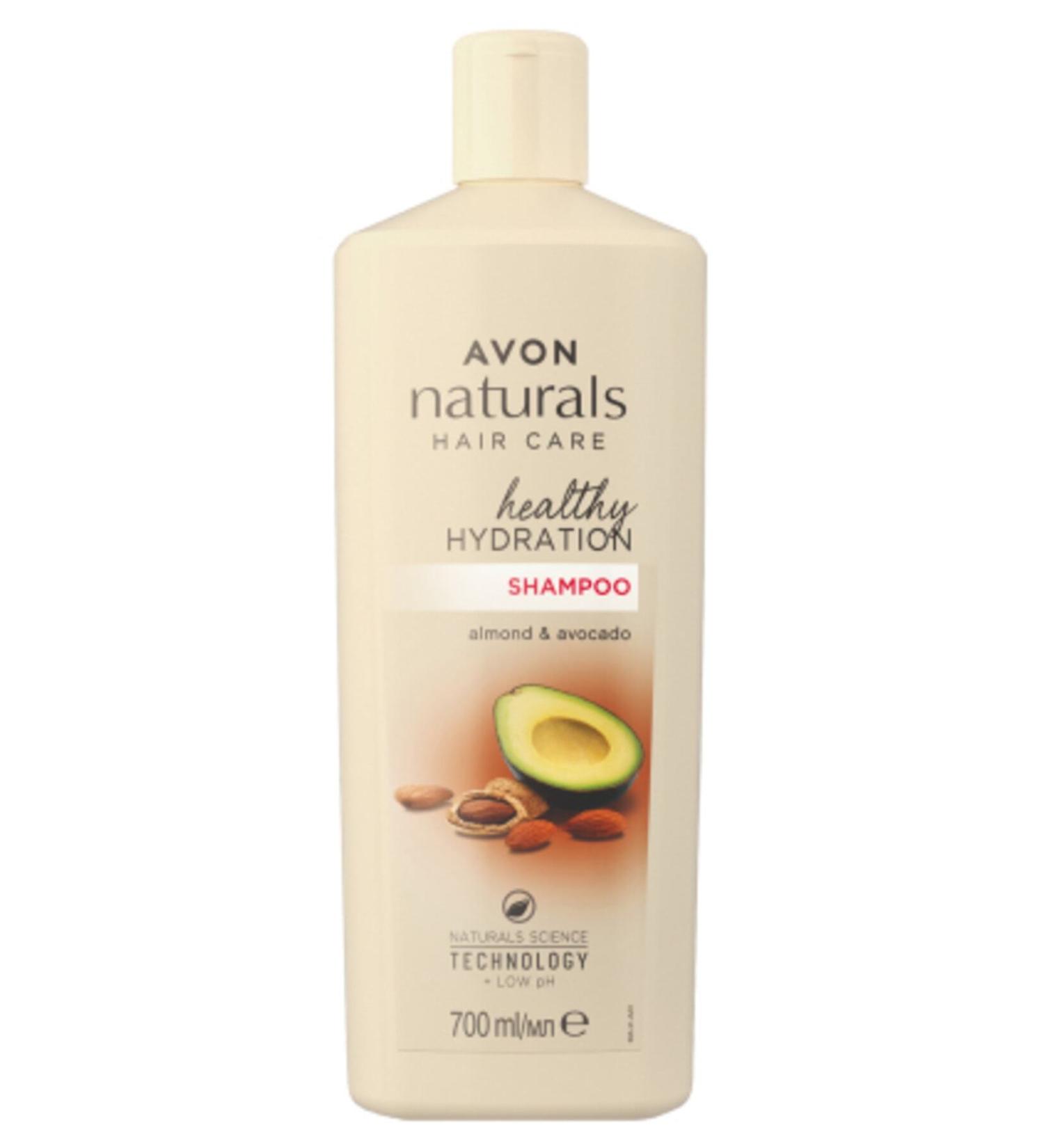 Avon Naturals Almond and Avocado Oil Shampoo - 700 ml