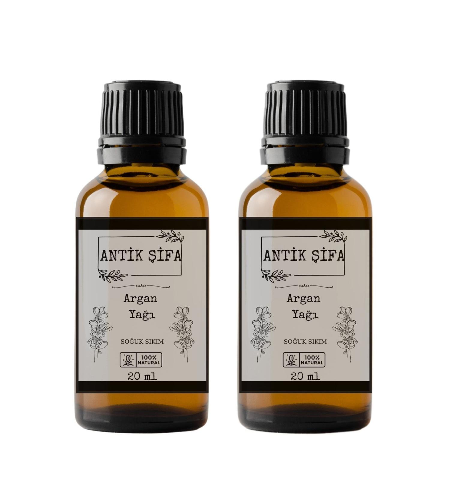 Ancient Healing Cold Pressed Pure Argan Oil - (2 X 20 ML)