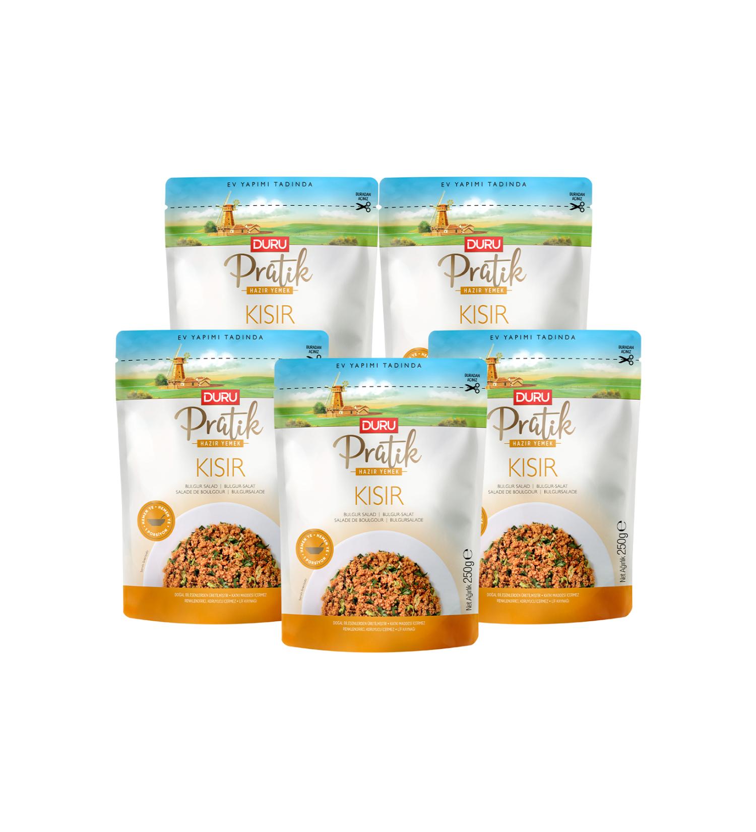 Duru Bulgur 5-Piece Duru Practical K s r 250 gr