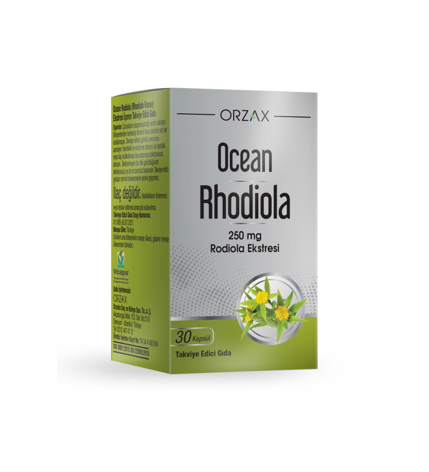 30 CAPSULES CONTAINING OCEAN RHODIOLA EXPRESS