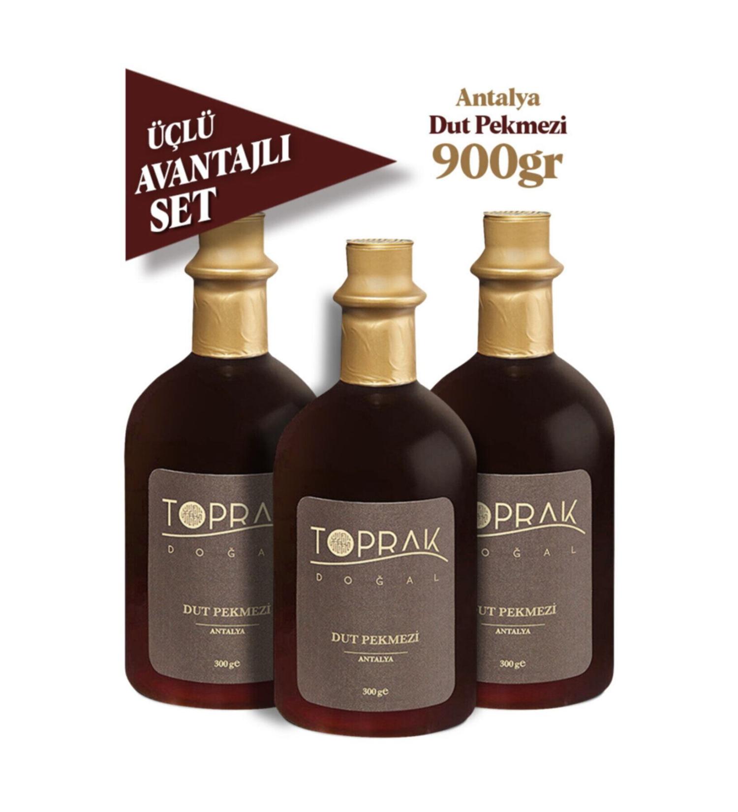 Toprak Natural Mulberry Molasses Antalya Advantageous Set - Sugar-Free Mulberry Molasses - Mulberry Molasses Without Added Sugar - Buy Online on GoSupps.com