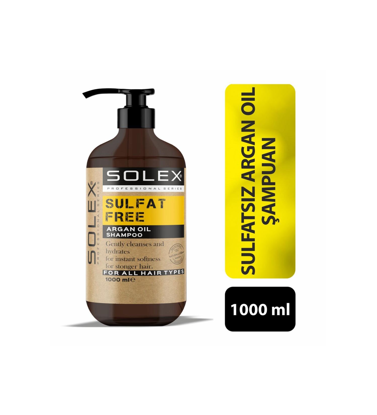 Solex Sulfate-Free Professional Series Argan Oil Essence Shampoo 1.000 Ml