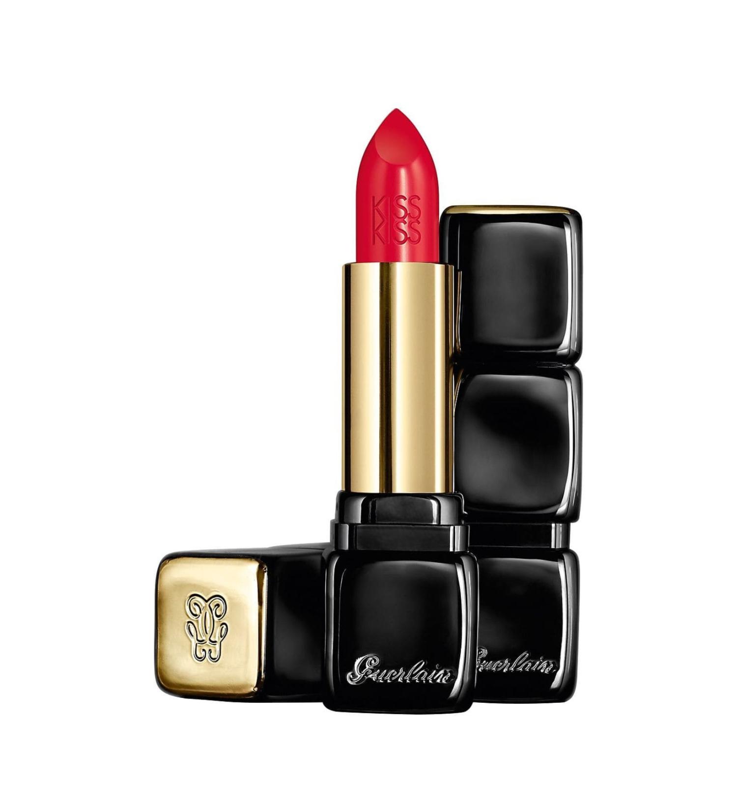 Guerlain KissKiss Lipstick - The sparkle and scent of vanilla violet and red berries