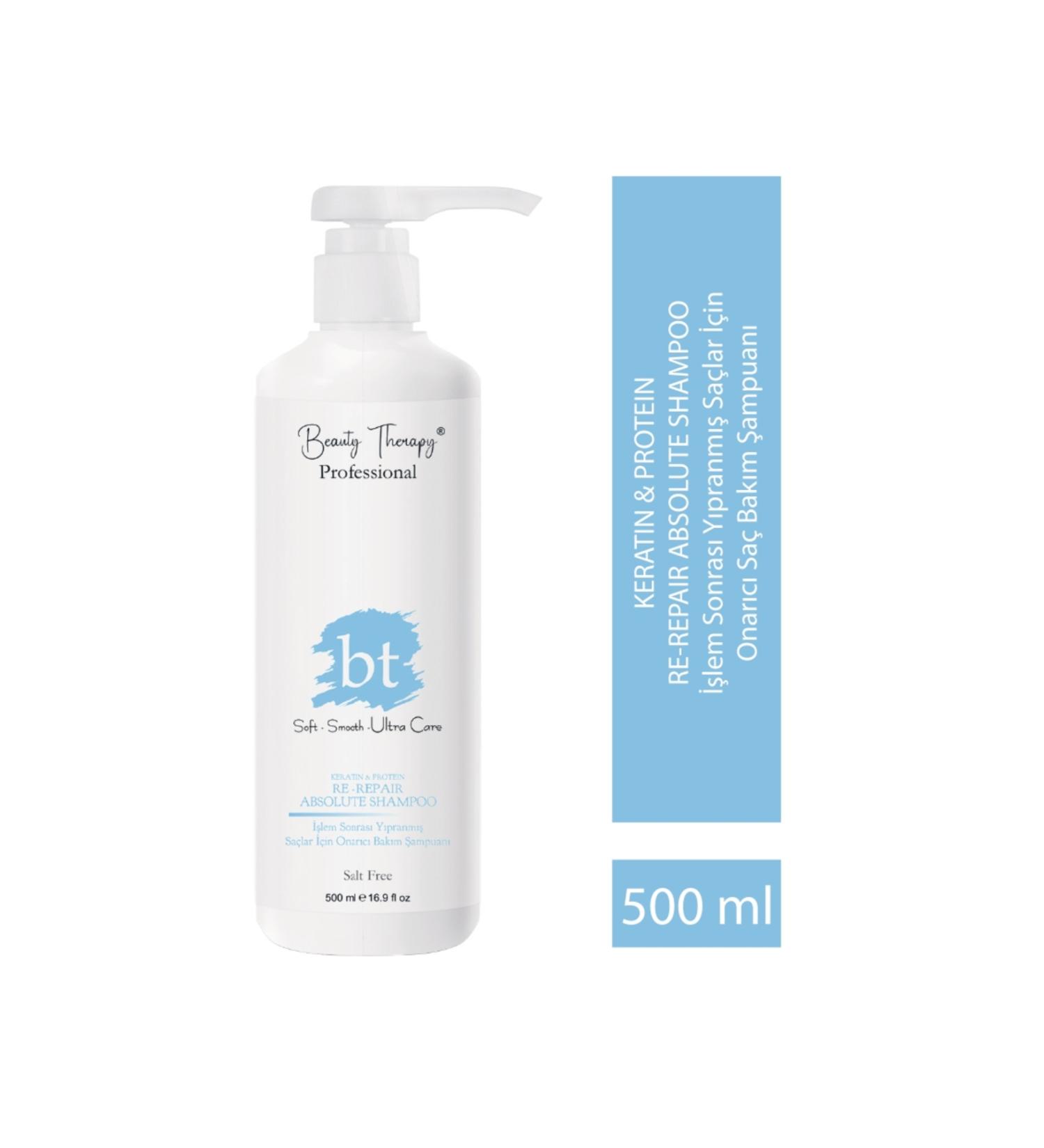 Beauty Therapy bt Professional Re-Repair Absolute Post-Procedure Intensive Repair Care Shampoo 500ml