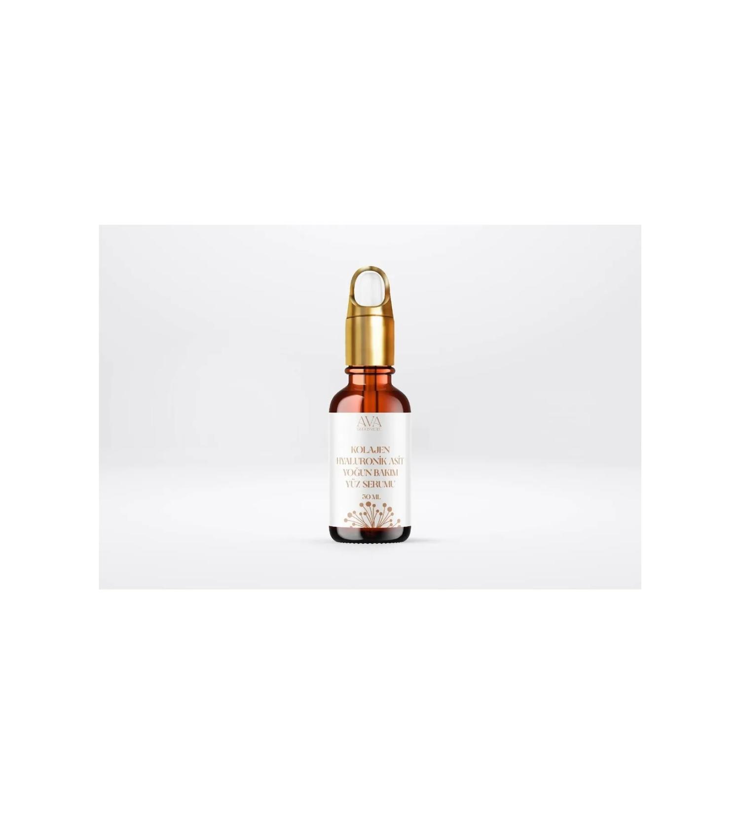 AVA 0 NATURAL FACE CARE SERUM COLLAGEN + HYALURONIC ACID + VITAMIN C