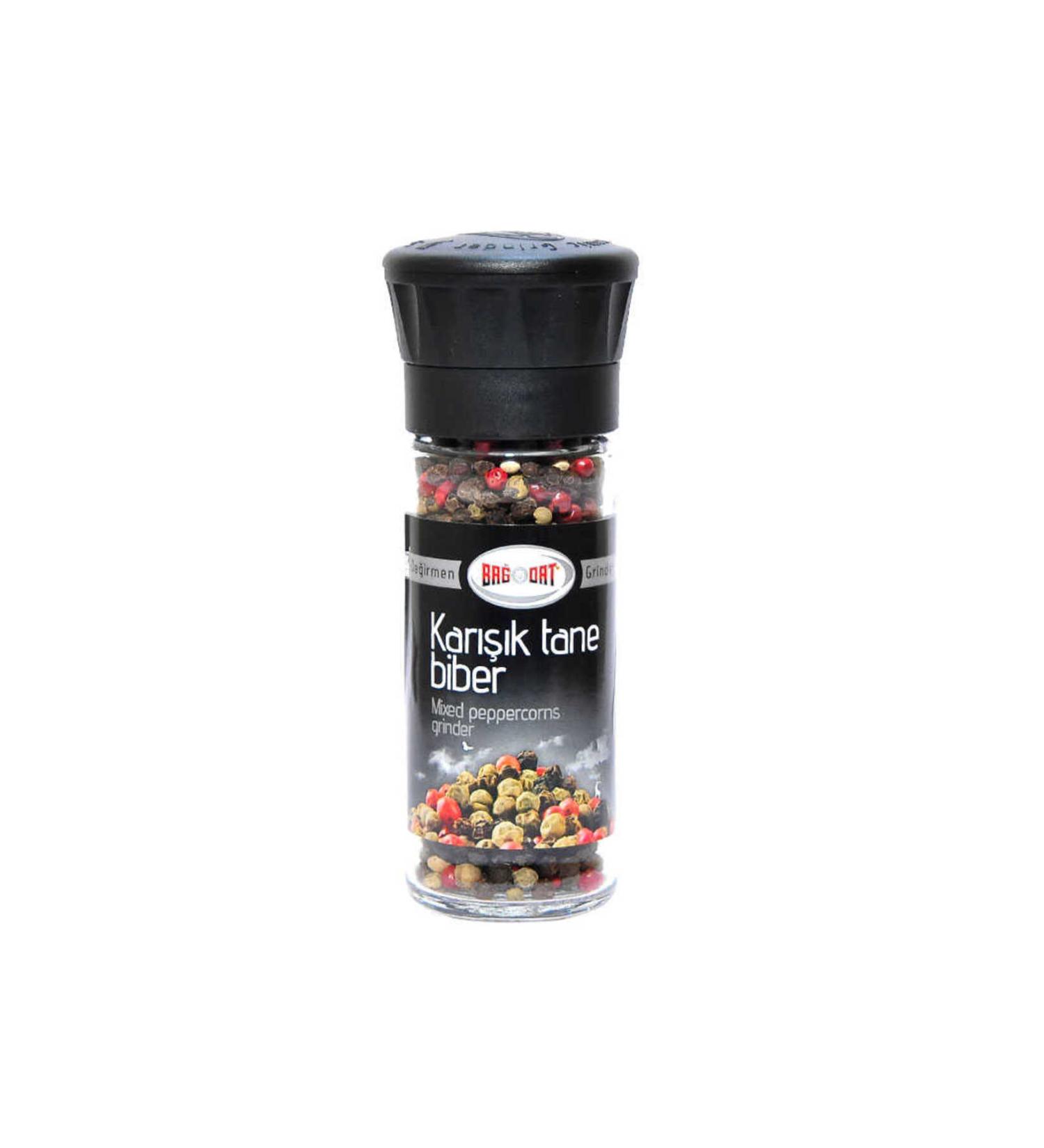 SKY WHOLESALE Glass Mill Mixed Natural Pepper 45 Gr