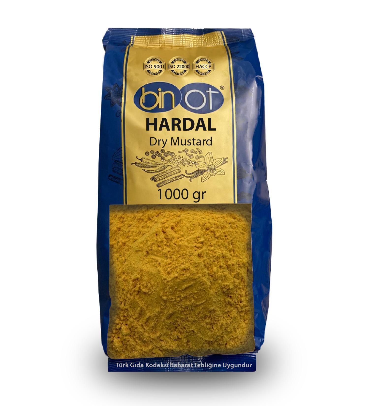 Binot Spices Mustard Powder 1000gr (1 KG)