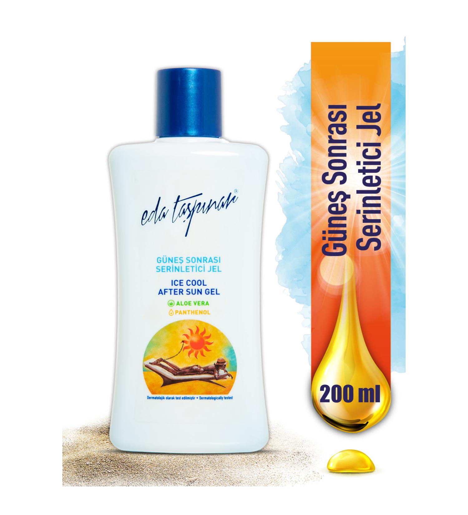 Eda Ta p nar After Sun Refreshing Gel Aleo Vera - Panthenol - 200 ml - Buy Online on GoSupps.com