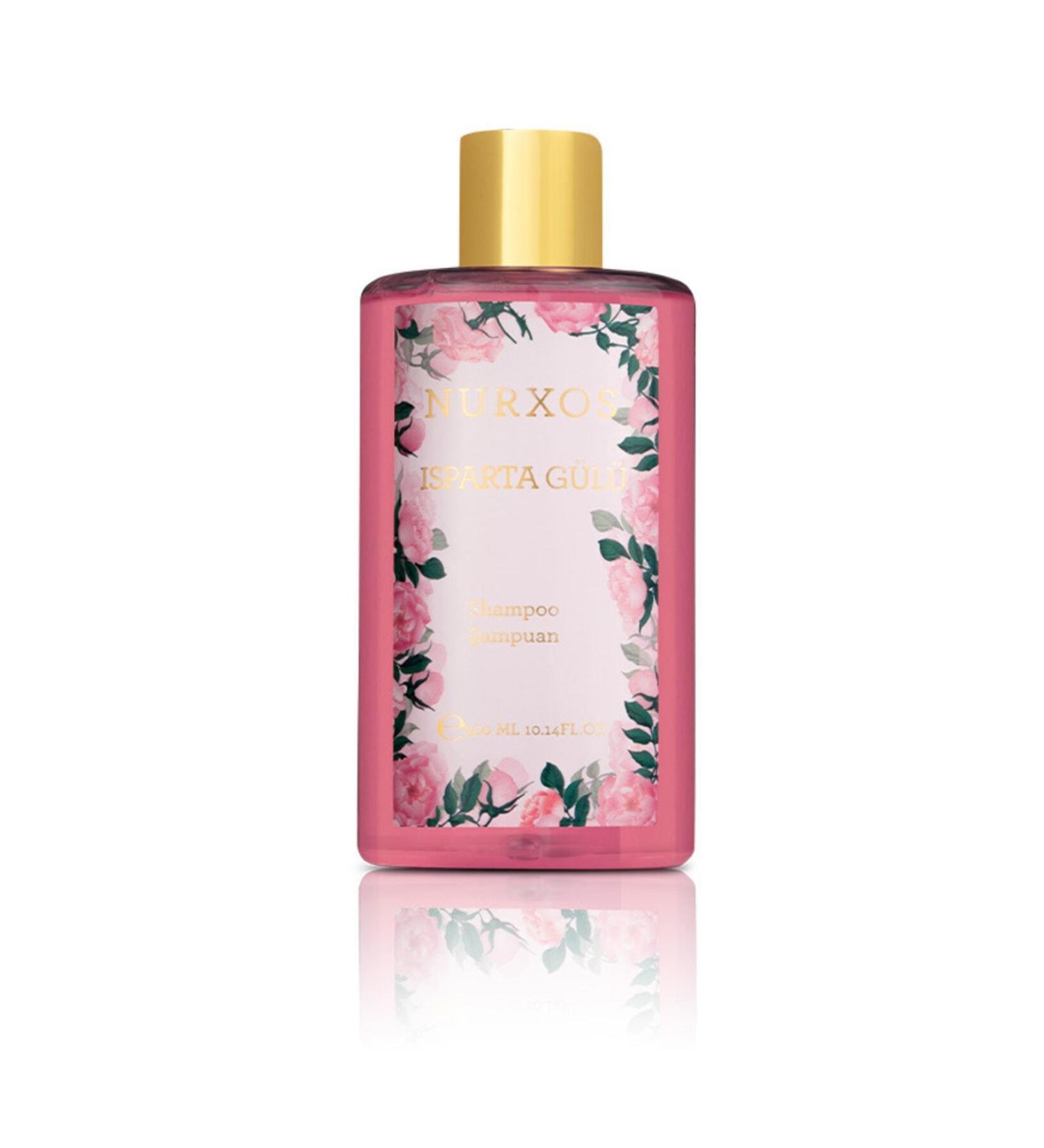 nurxos 9317 Isparta Rose 300 ML Women's Shampoo 8681124693174