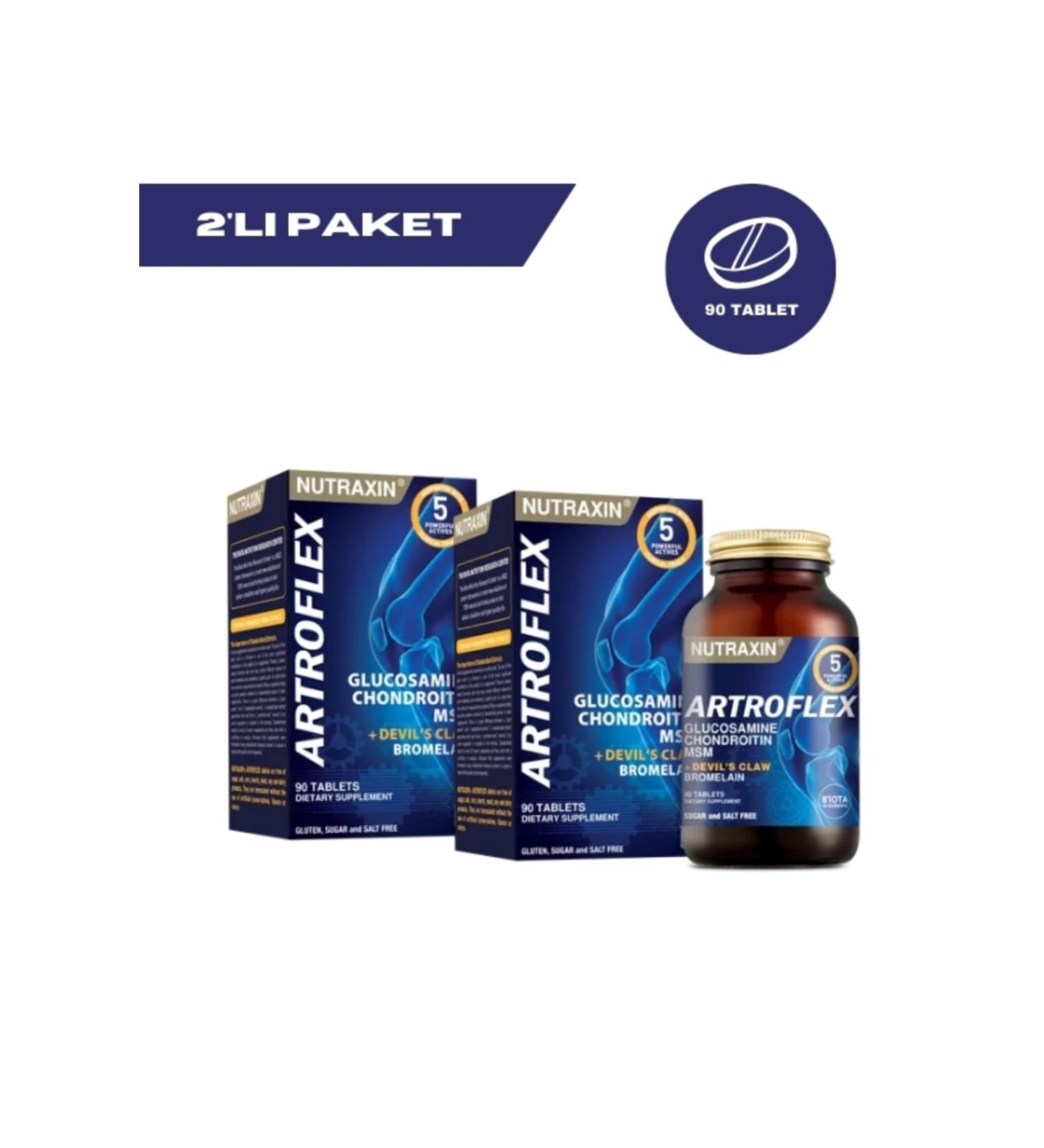 Nutraxin Artroflex 90 Tablets 2 Pack