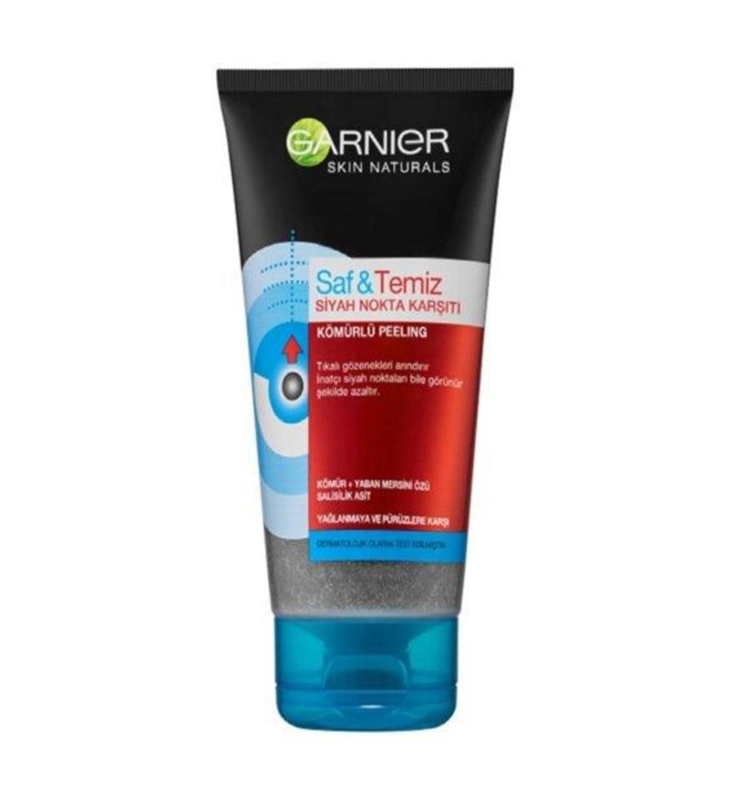 Garnier Pure & Clean Anti-Blackhead Charcoal Peeling 150 ml 3600542082235