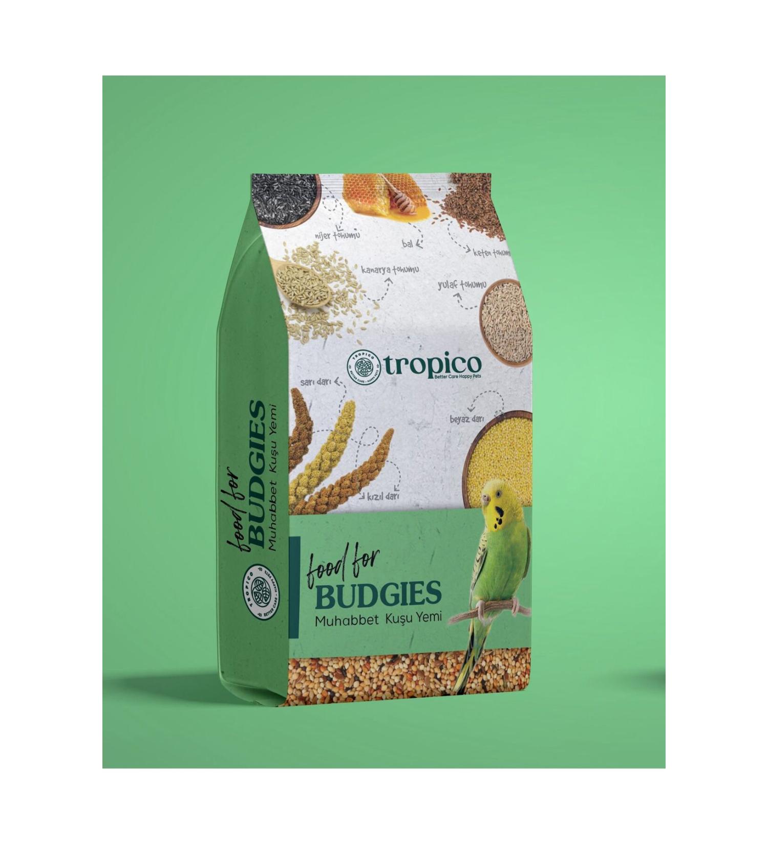 Tropico Budgie Food 1Kg