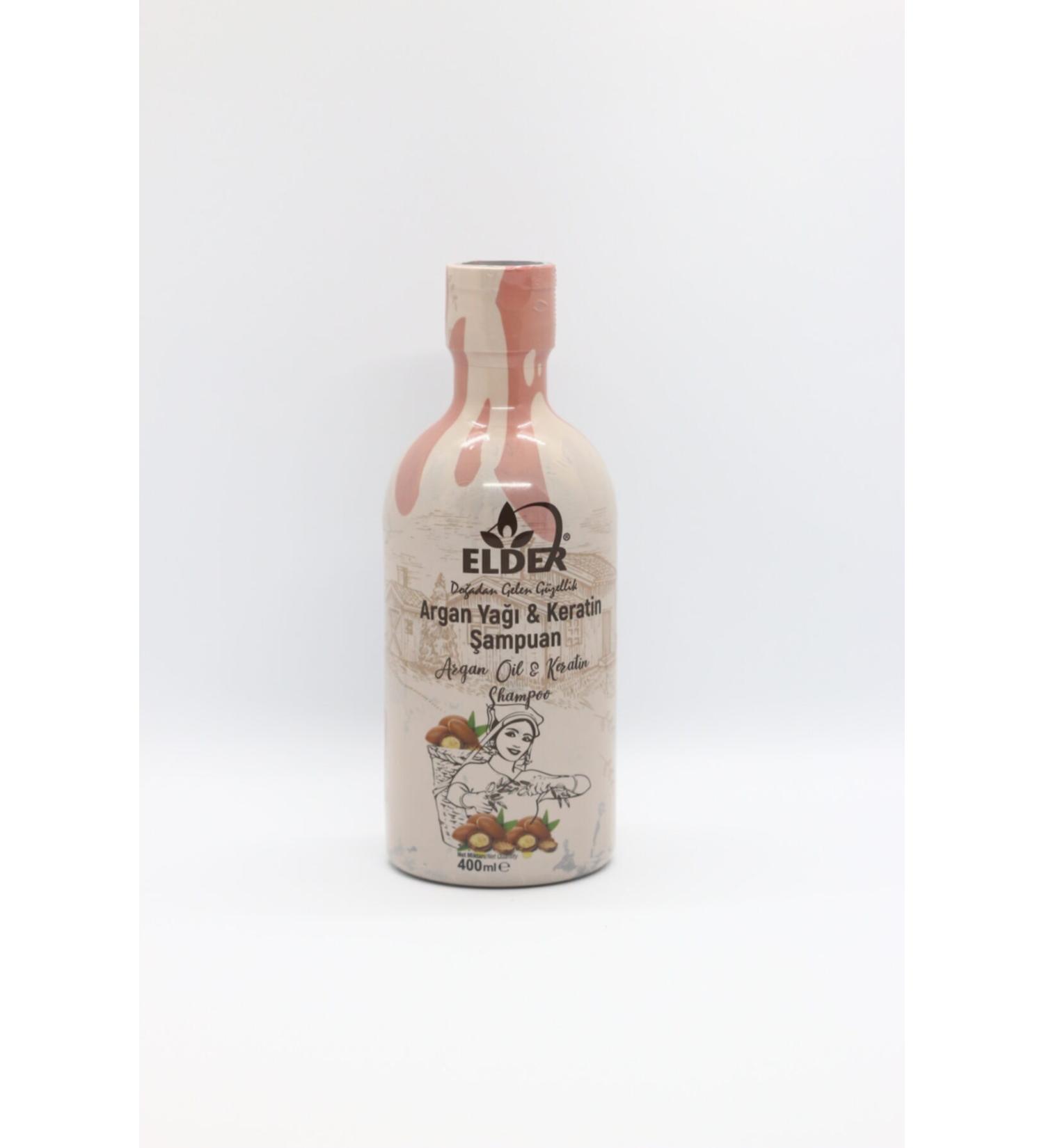 Elder Argan Oil & Keratin Shampoo 400 ml