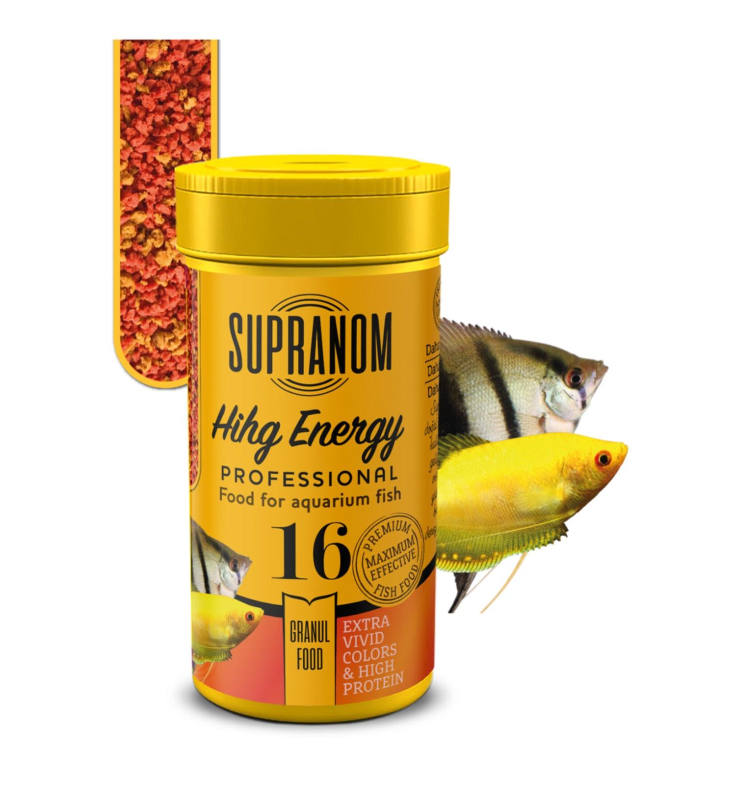 Supranom Food for All Fish High Energy Granular Food 100ml (16)