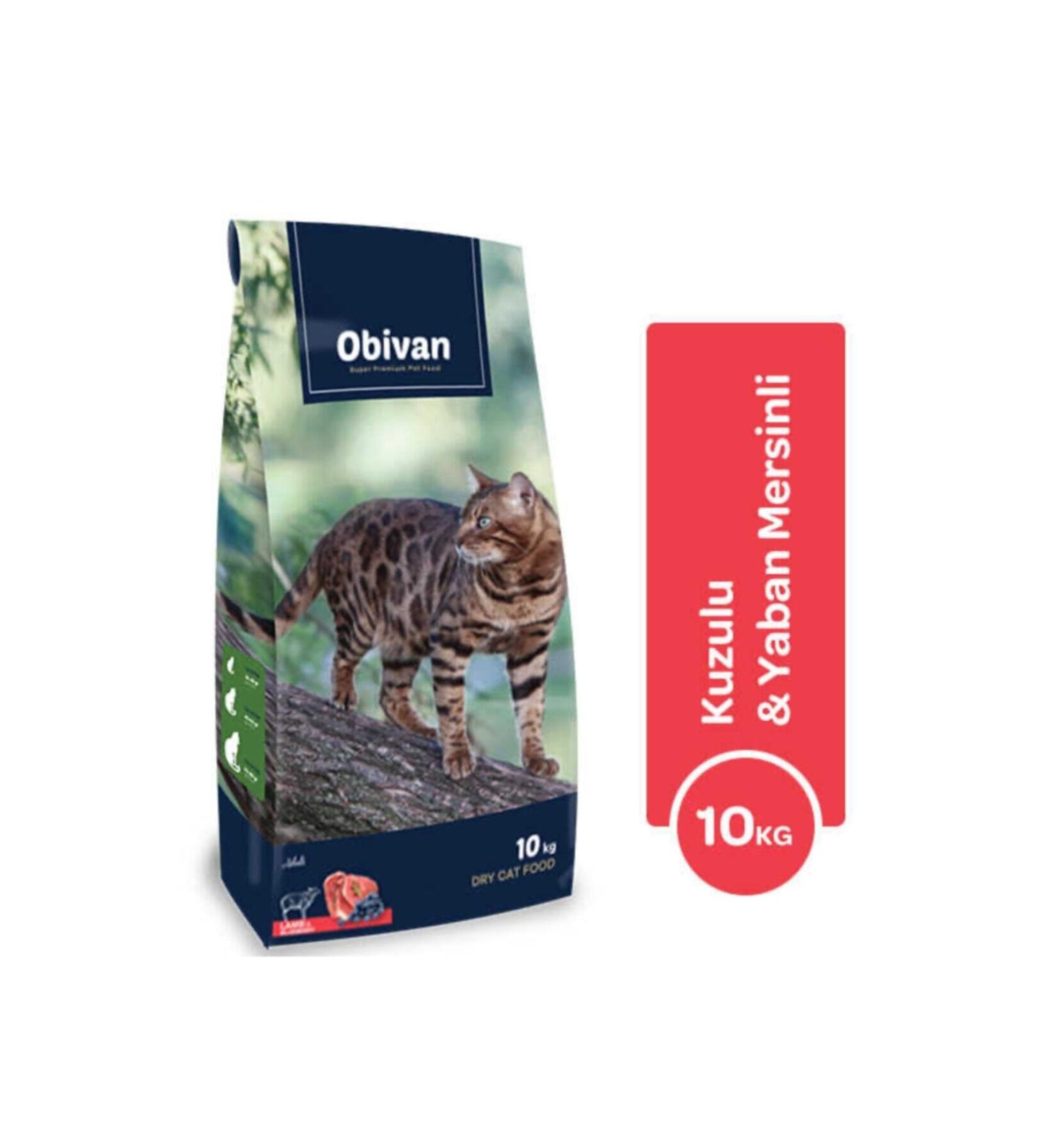 obivan Lamb and Blueberry Cat Food 10 Kg - Buy Online on GoSupps.com