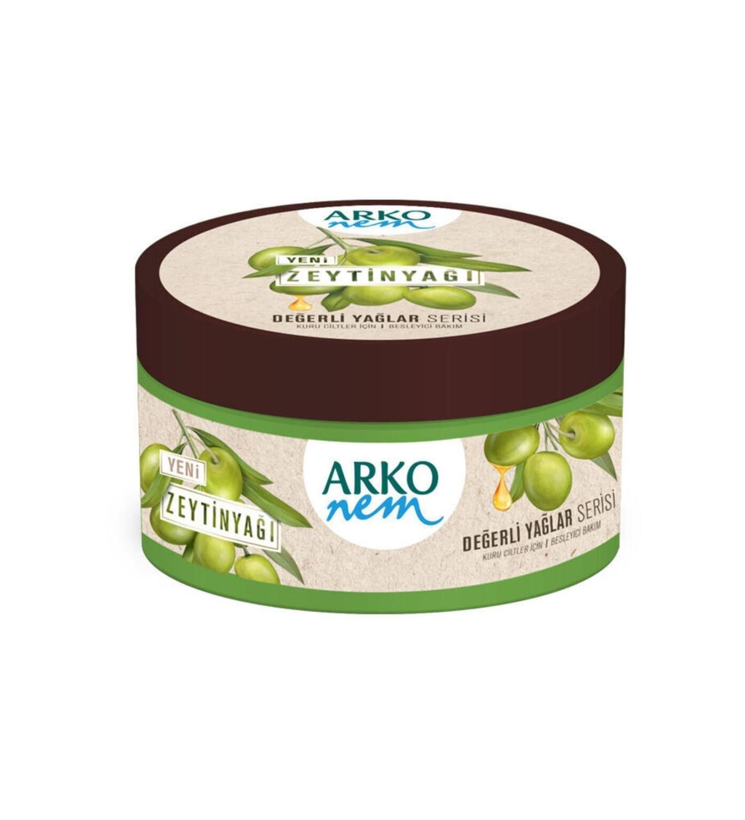 Arko Nem Cream Precious Oils Olive Oil 250 Ml