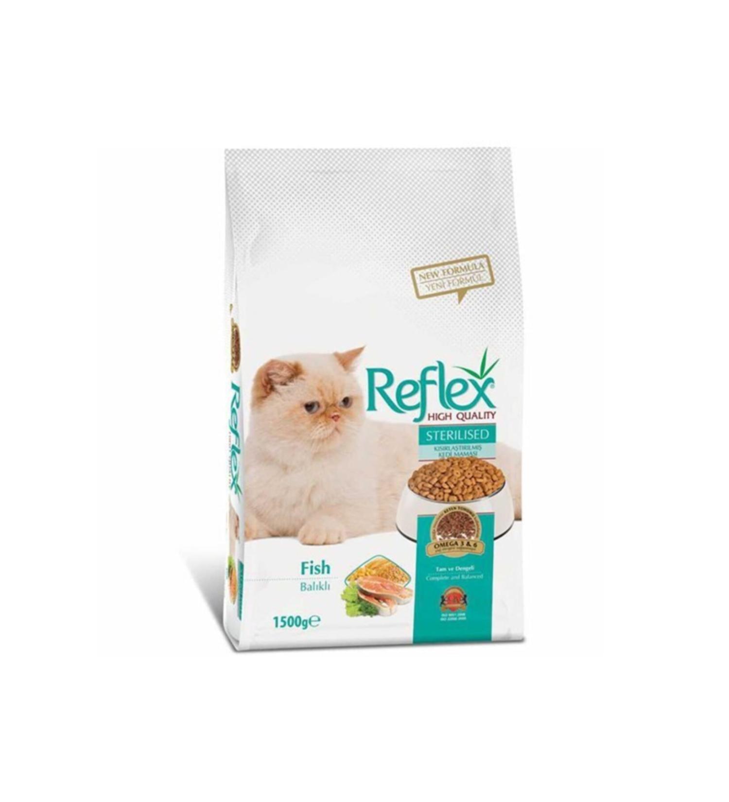 Reflex Fish Sterilized Adult Cat Food 1.5 Kg